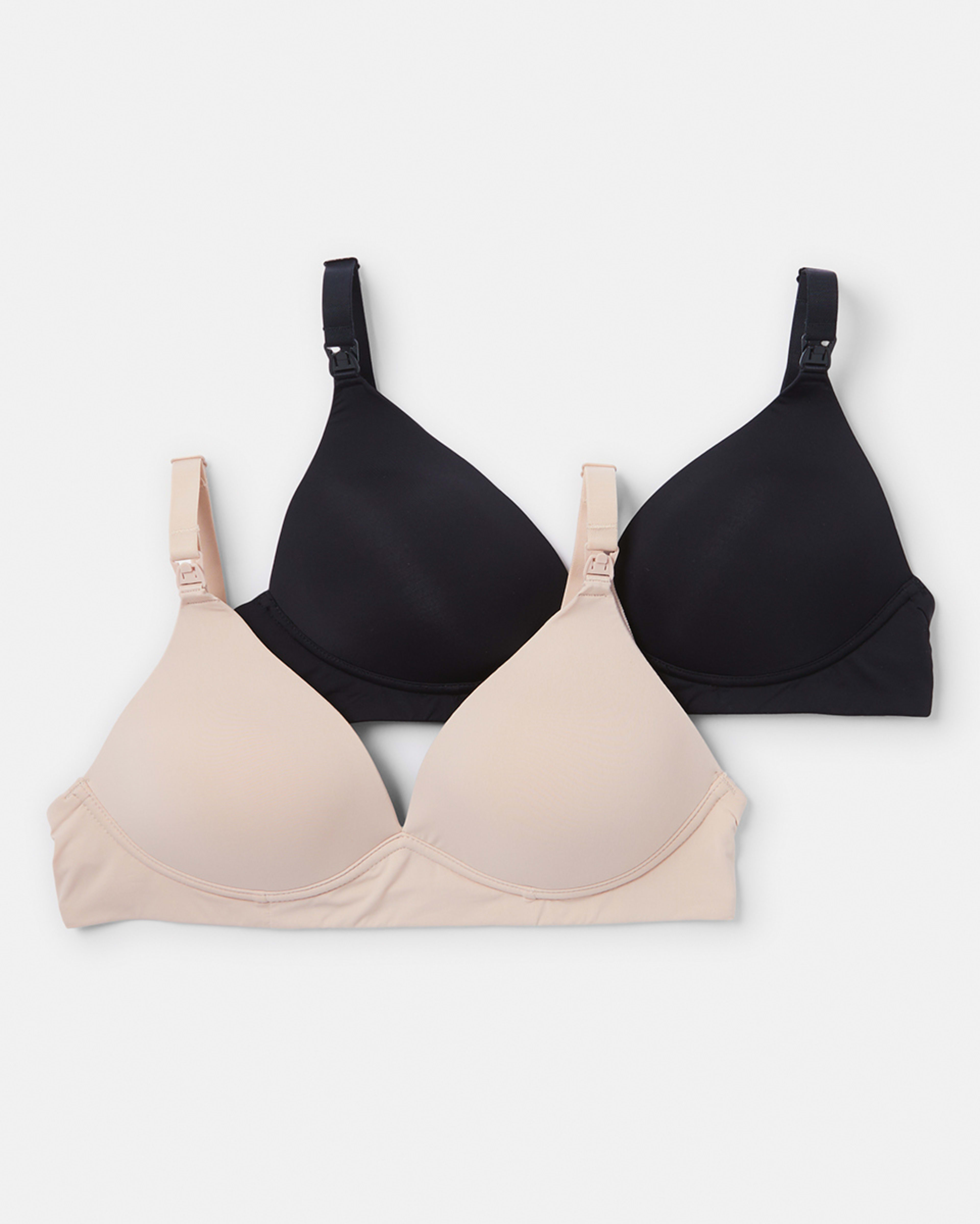 2 Pack Maternity Wirefree Tshirt Bra Kmart