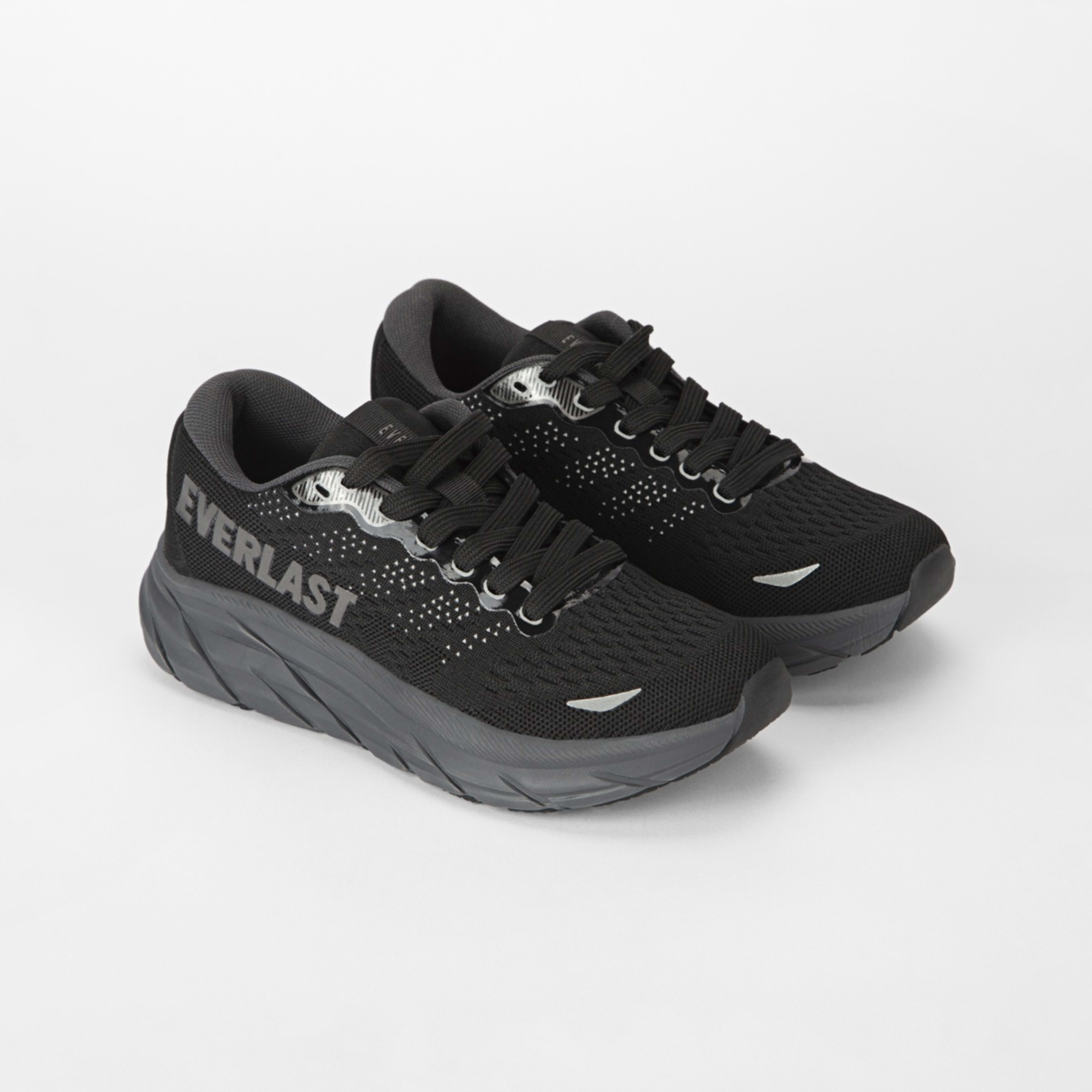 4 Everlast Womens Times Square Sneakers Black, 4 of 5