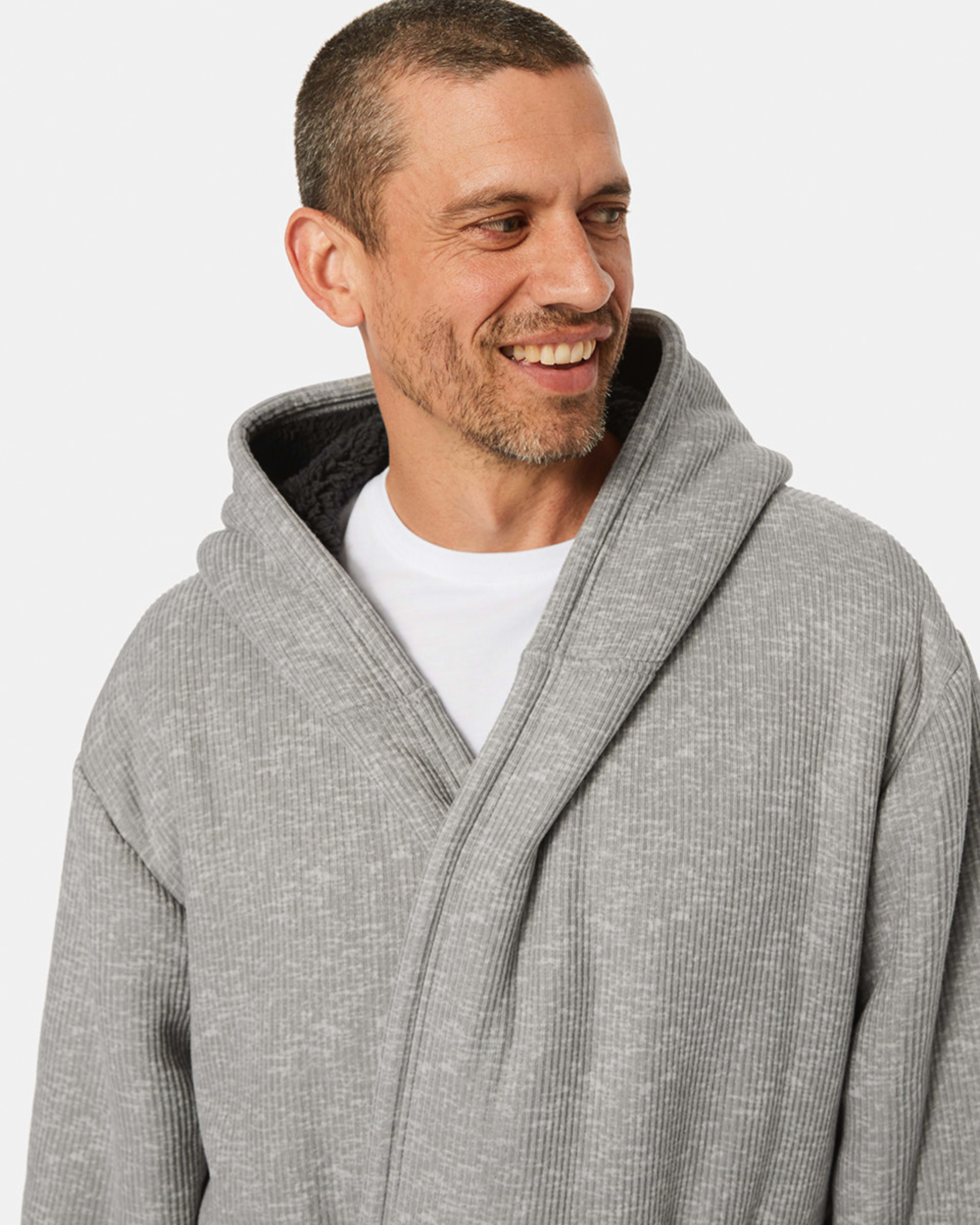 Sherpa Lined Hooded Gown Kmart