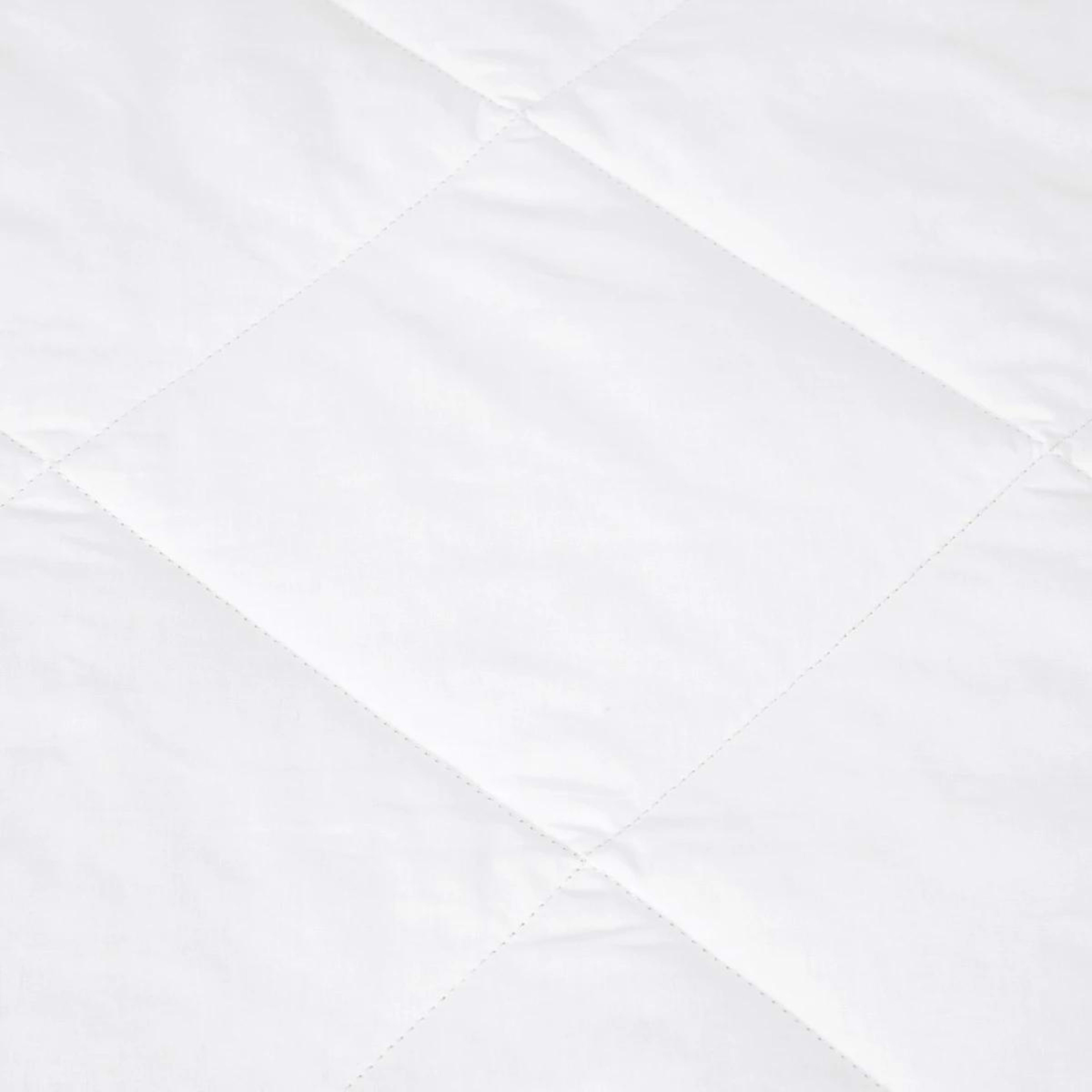3 Low Warmth Summer Cotton Wool Quilt - Single Bed, White, 3 of 4