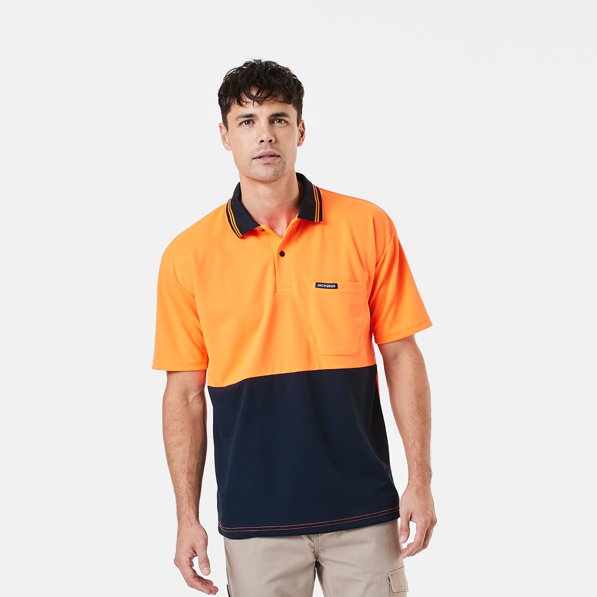 orange polo shirt kmart