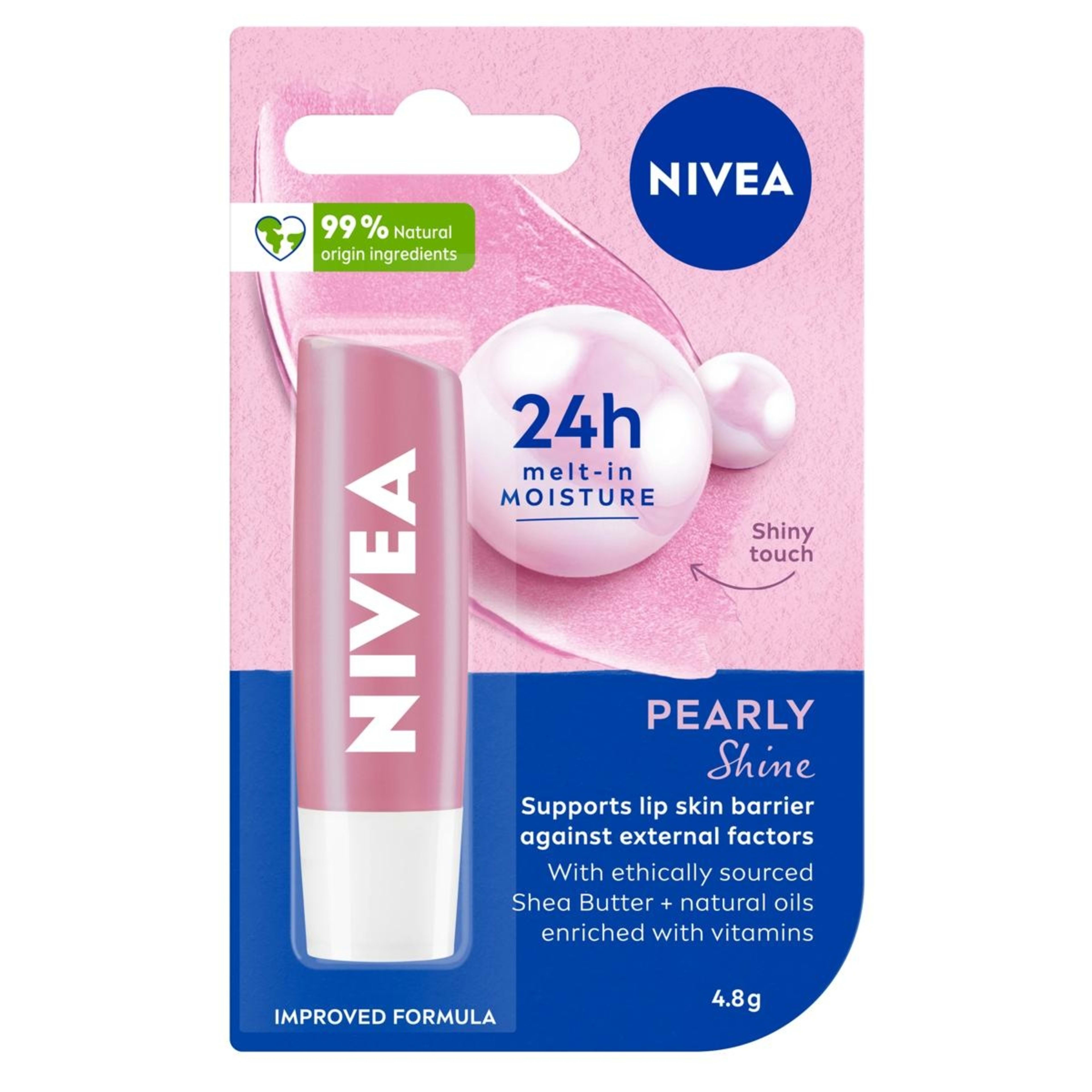 1 Pearly Shine Nivea Lip Balm 4.8g, 1 of 7