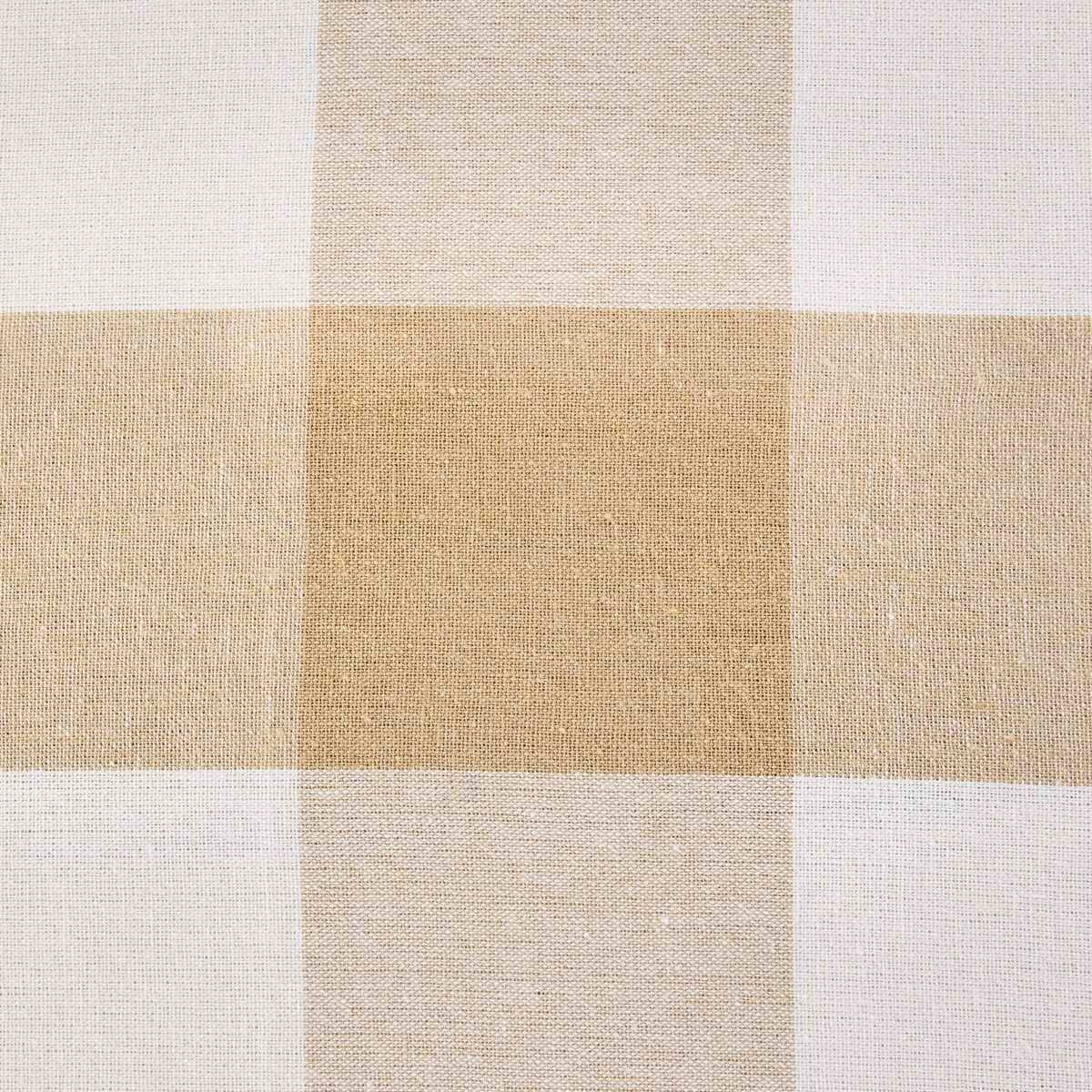 4 Check Tablecloth - Biscuit, 4 of 6