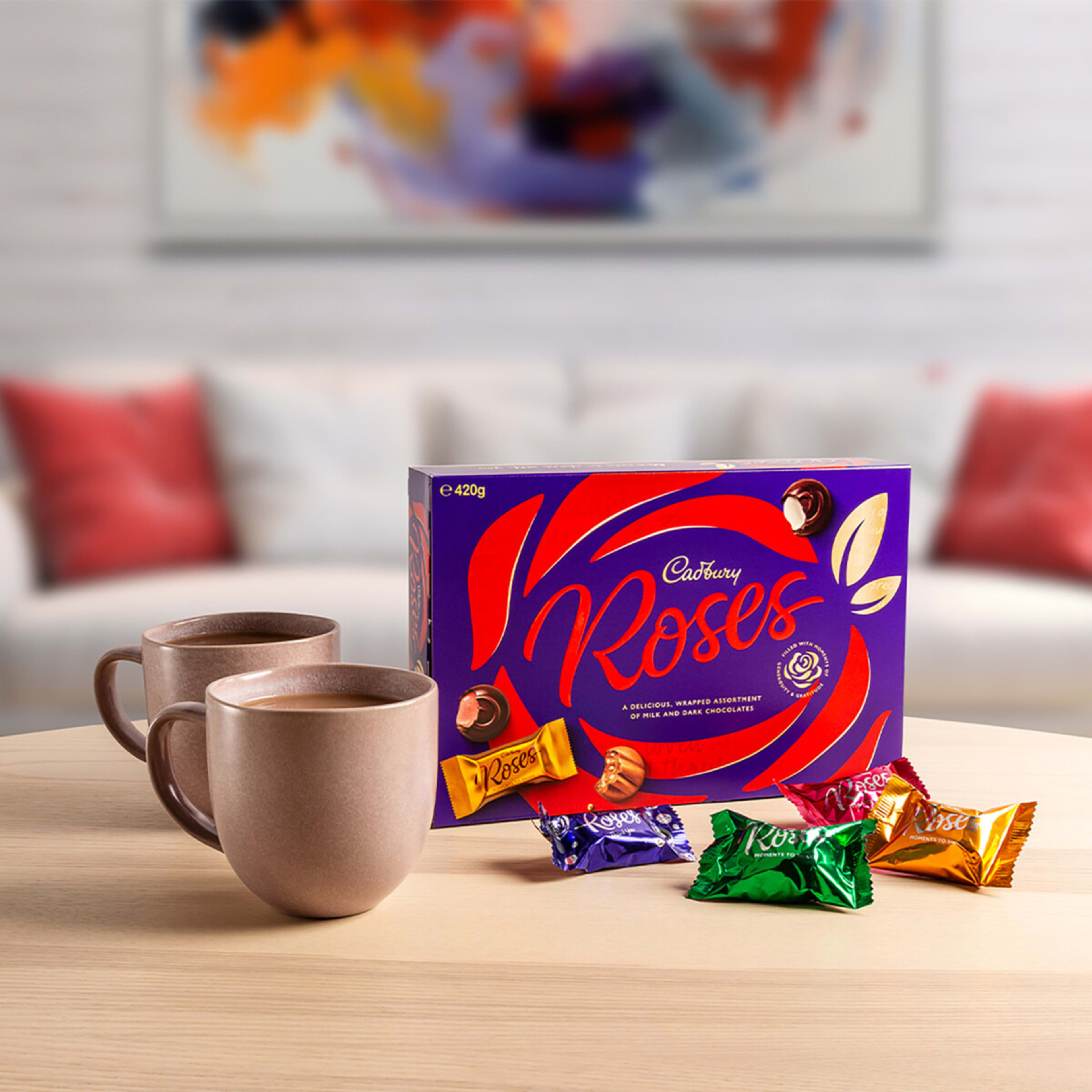 4 Cadbury Roses 420g, 4 of 6