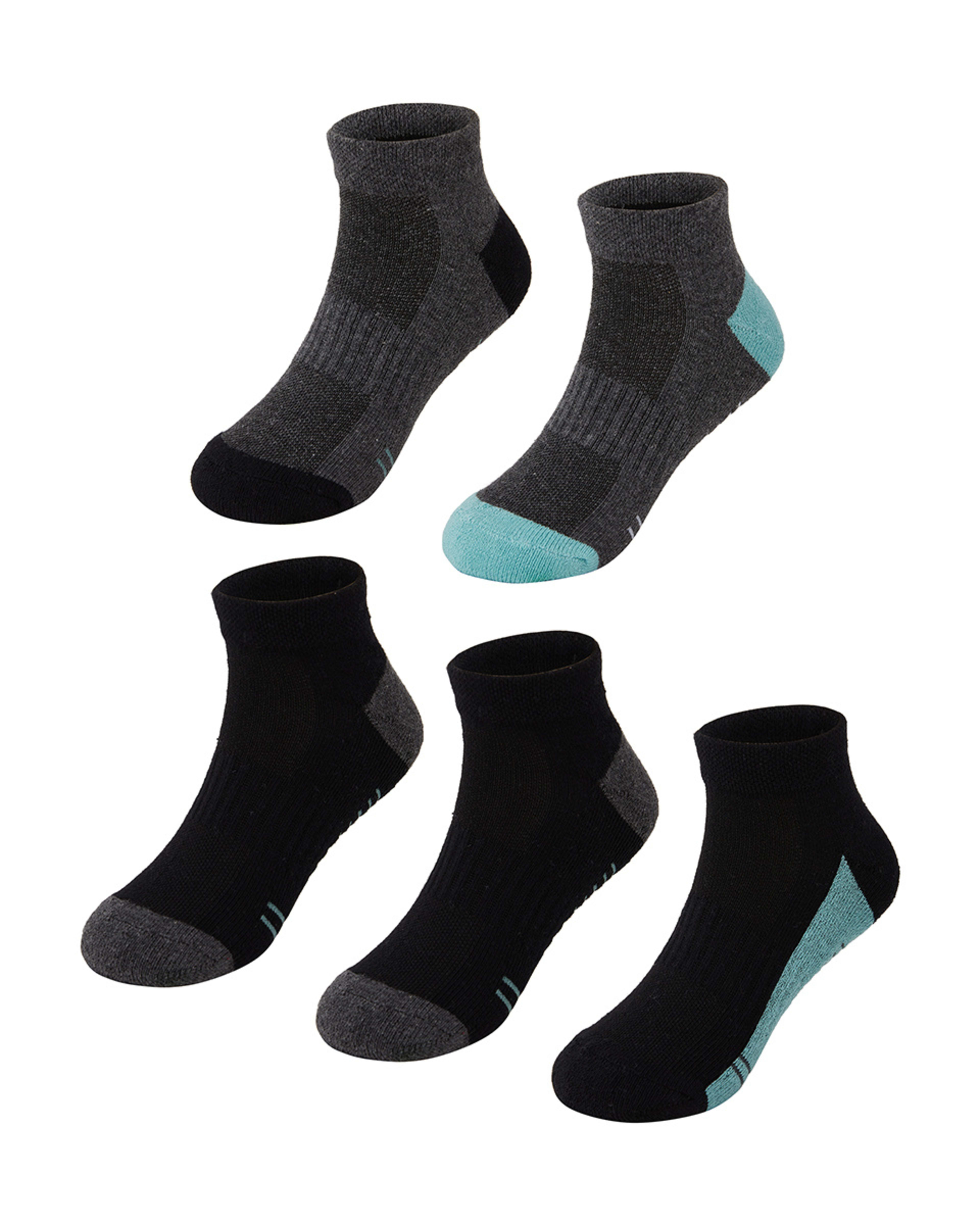 5 Pack Active Boys Low-Cut Socks - Kmart