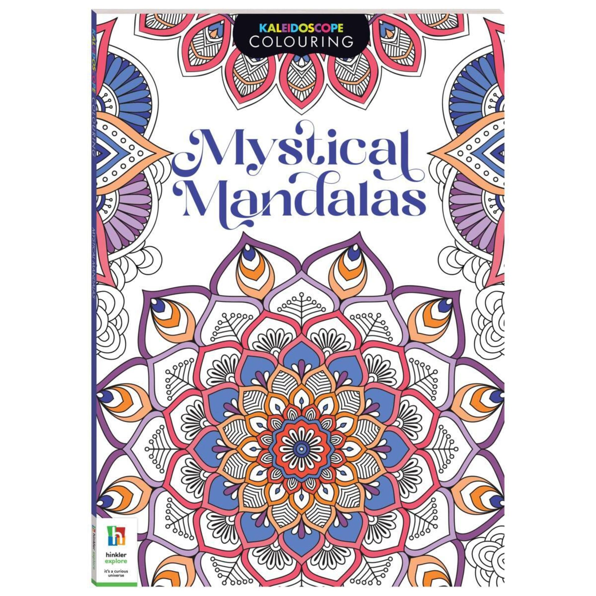 Kaleidoscope Colouring Magical Mandalas Colouring Book Kmart