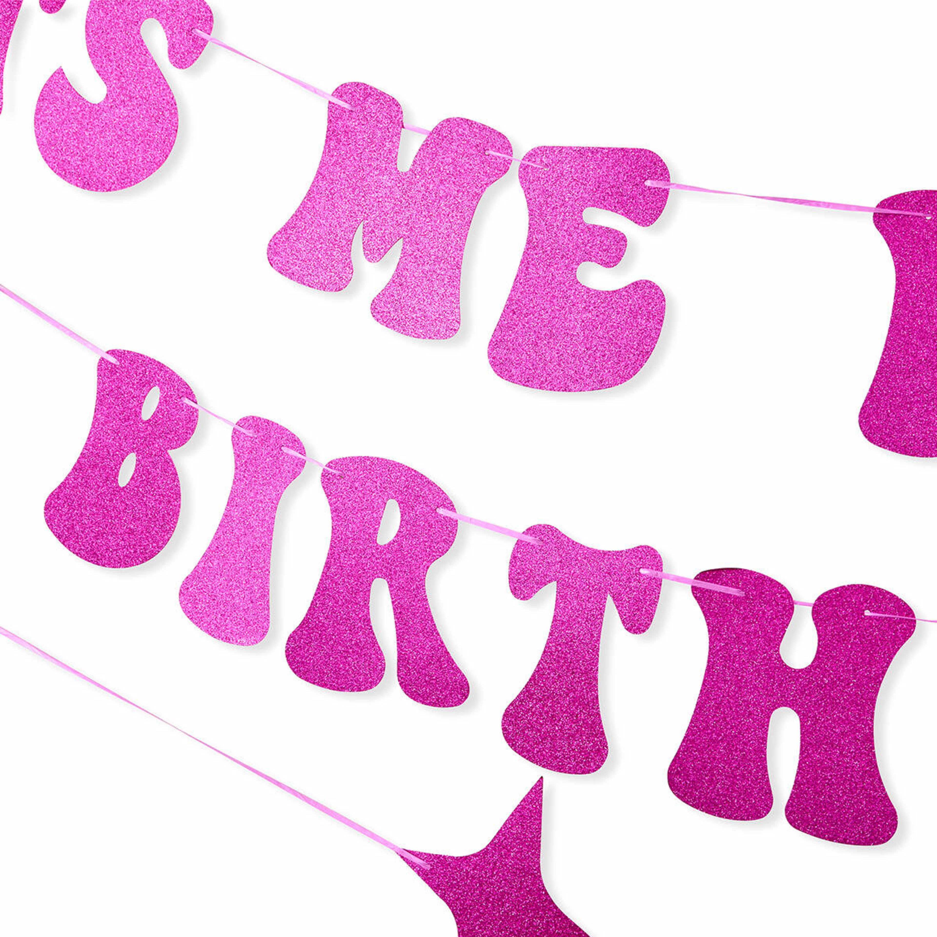 3 3 Piece I'm The Birthday Girl Bunting Pack, 3 of 6