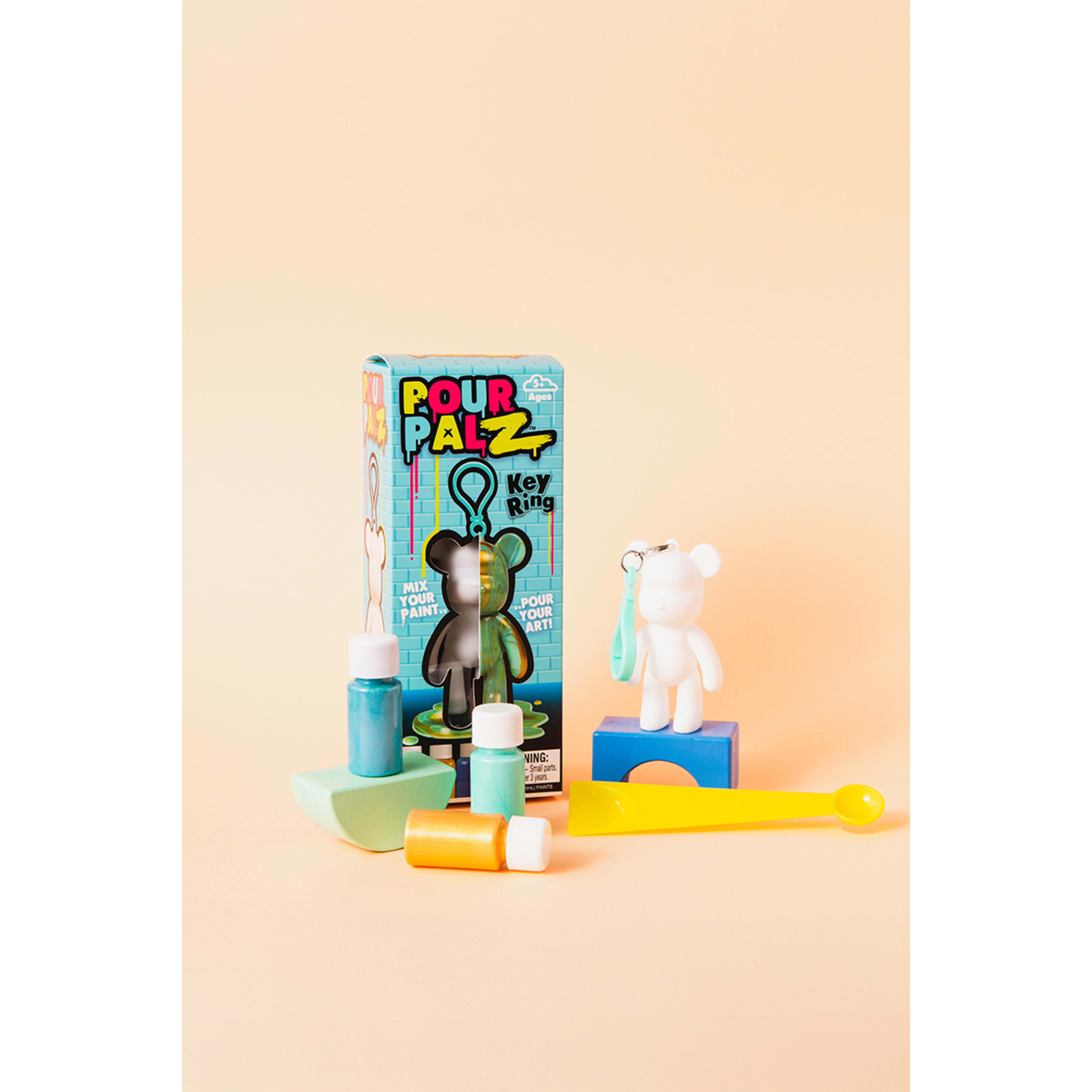 8 Pour PalZ Keyring - Assorted, 8 of 10