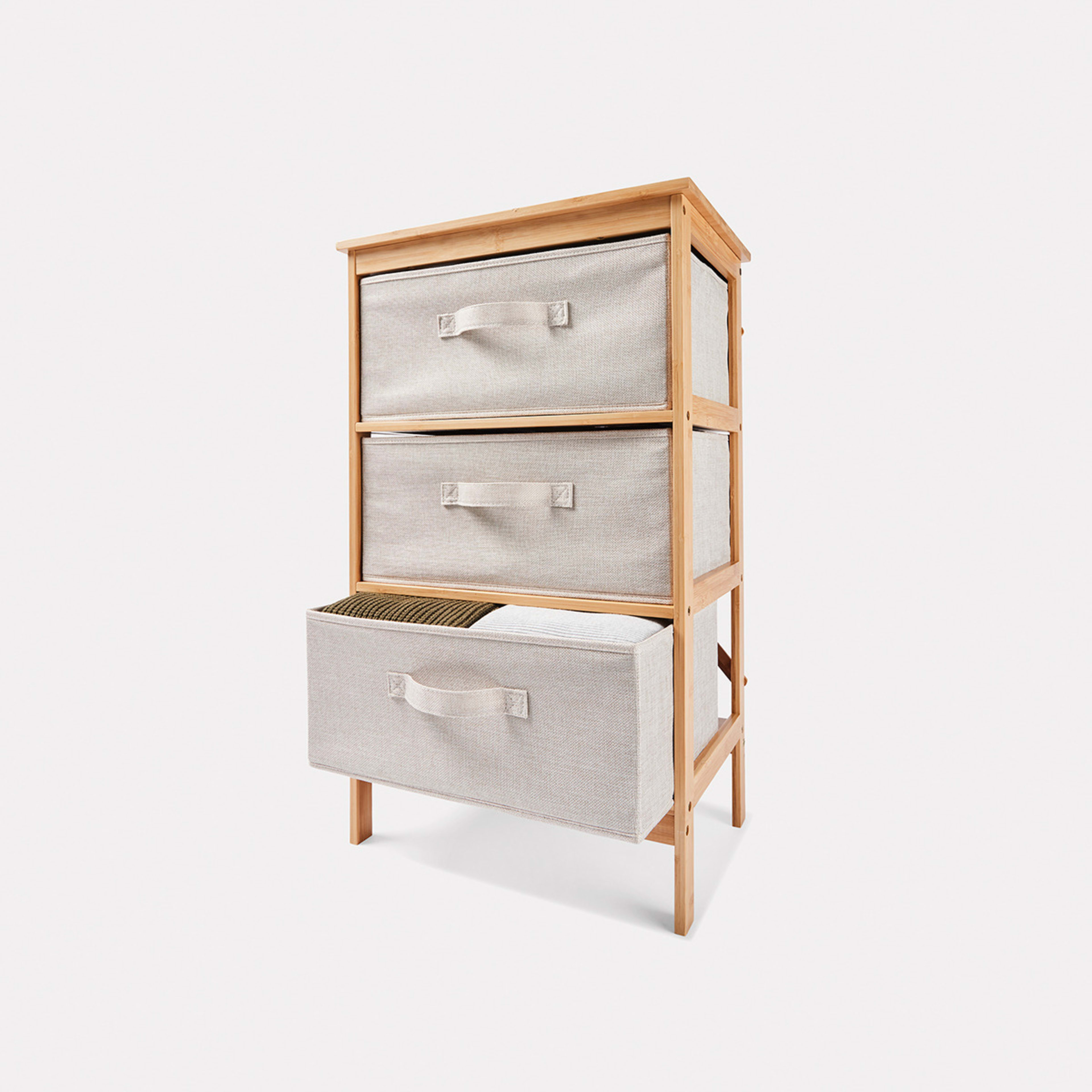 3 3 Drawer Bamboo Chest, 3 of 10
