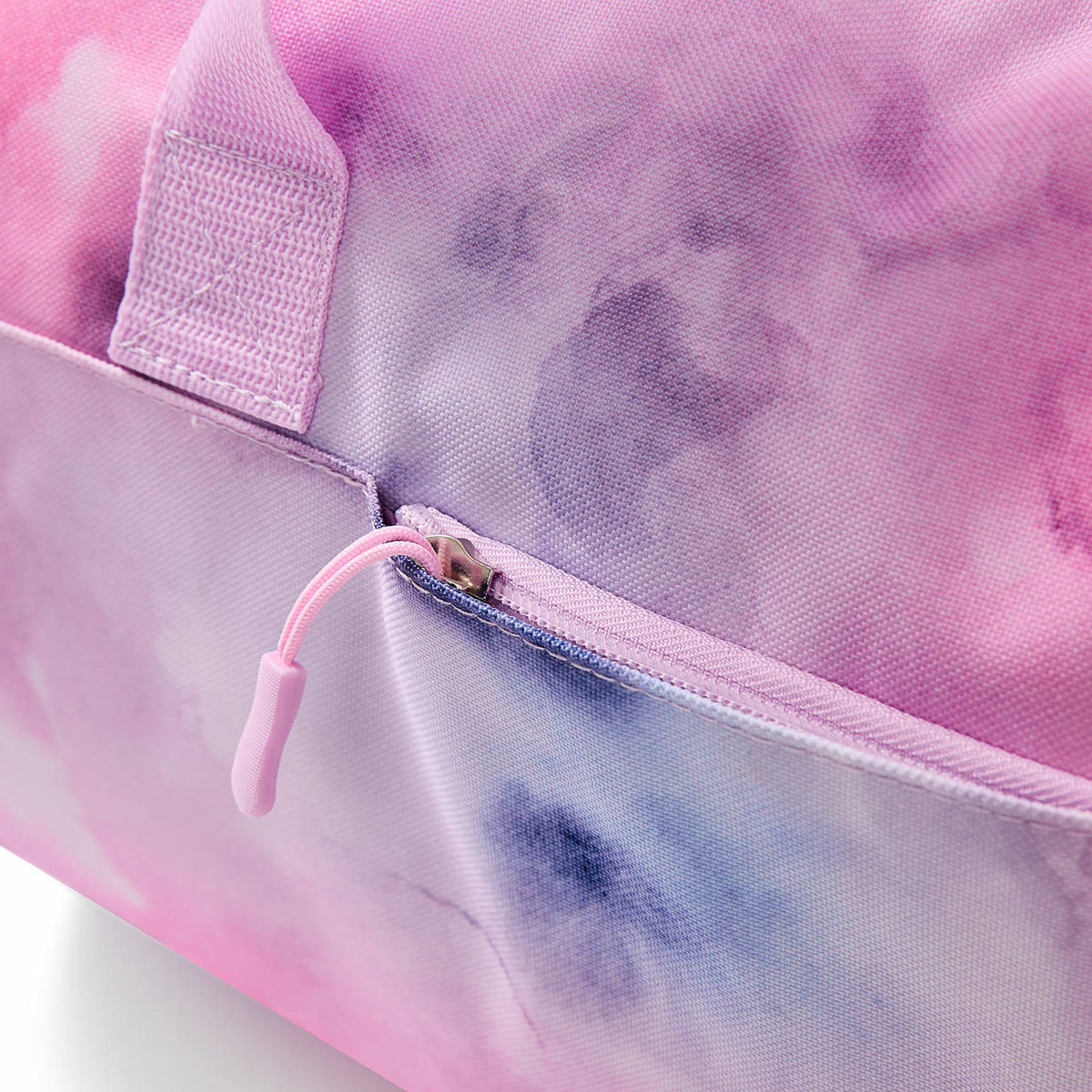 6 Weekender Print Bag - Tie Dye Purple, 6 of 8