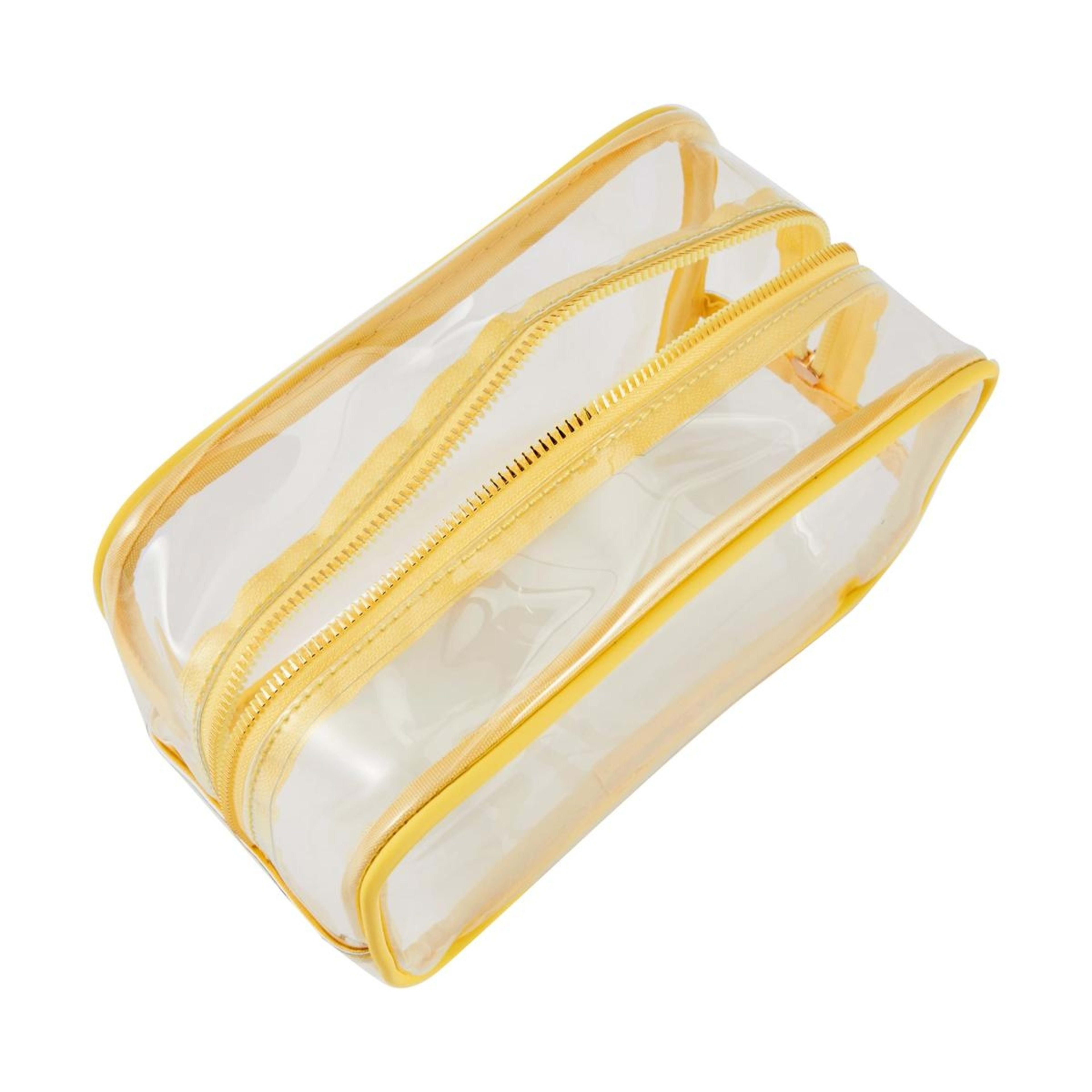 4 OXX Cosmetics 2 Piece Makeup Bag Set - Yellow, 4 of 5