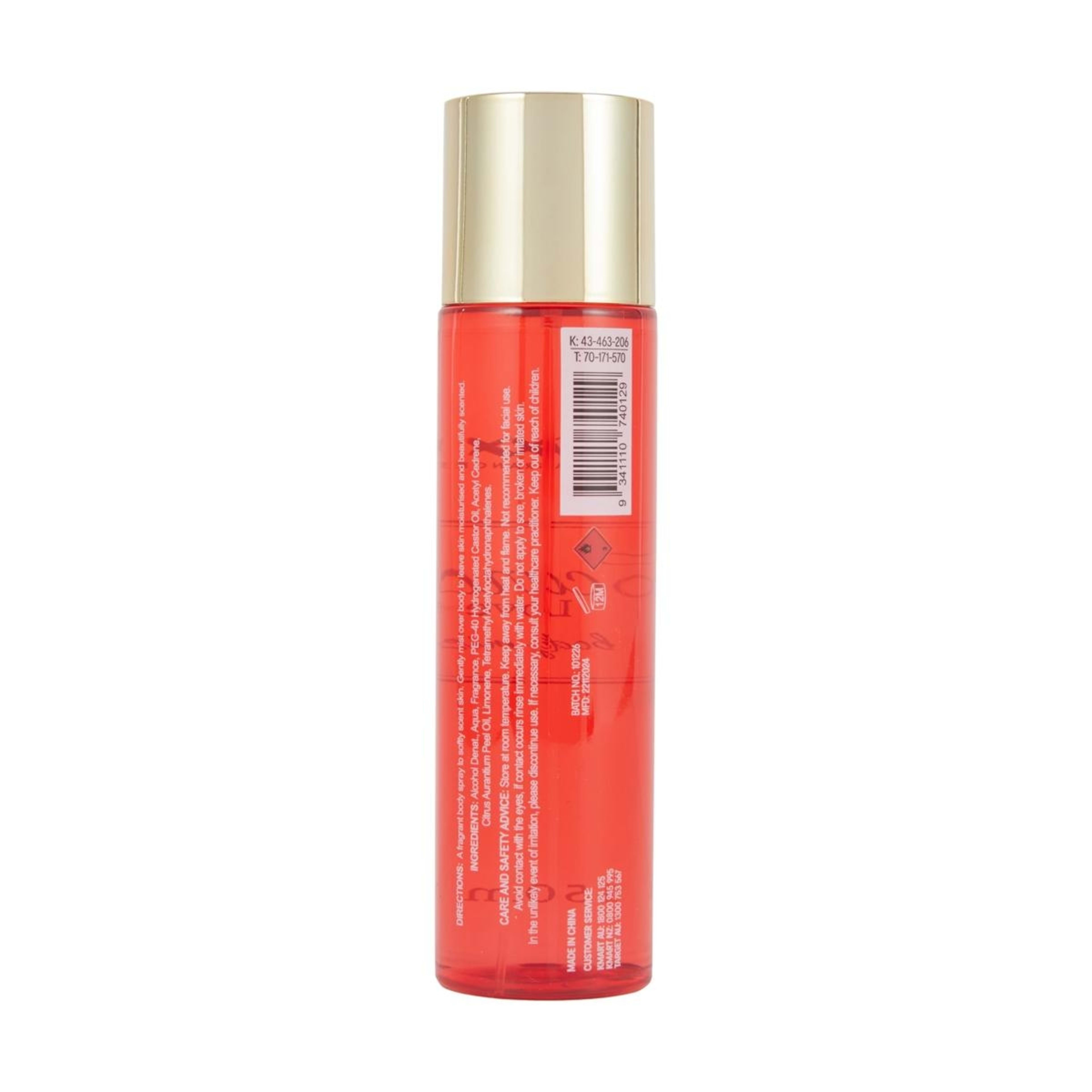 3 OXX Fragrance Scarlet Love Body Mist 150ml, 3 of 4