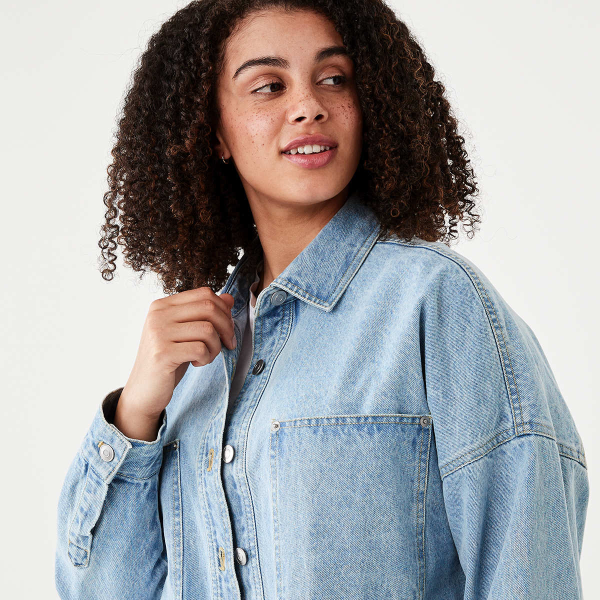 Long Sleeve Denim Shirt Kmart