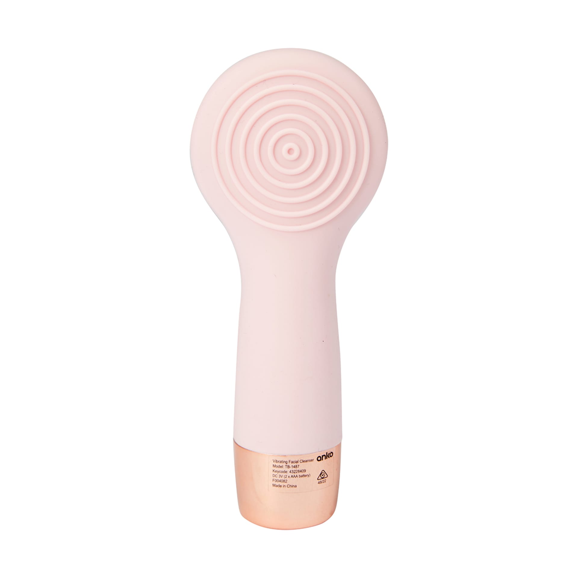 Vibrating Facial Cleanser Pink Kmart
