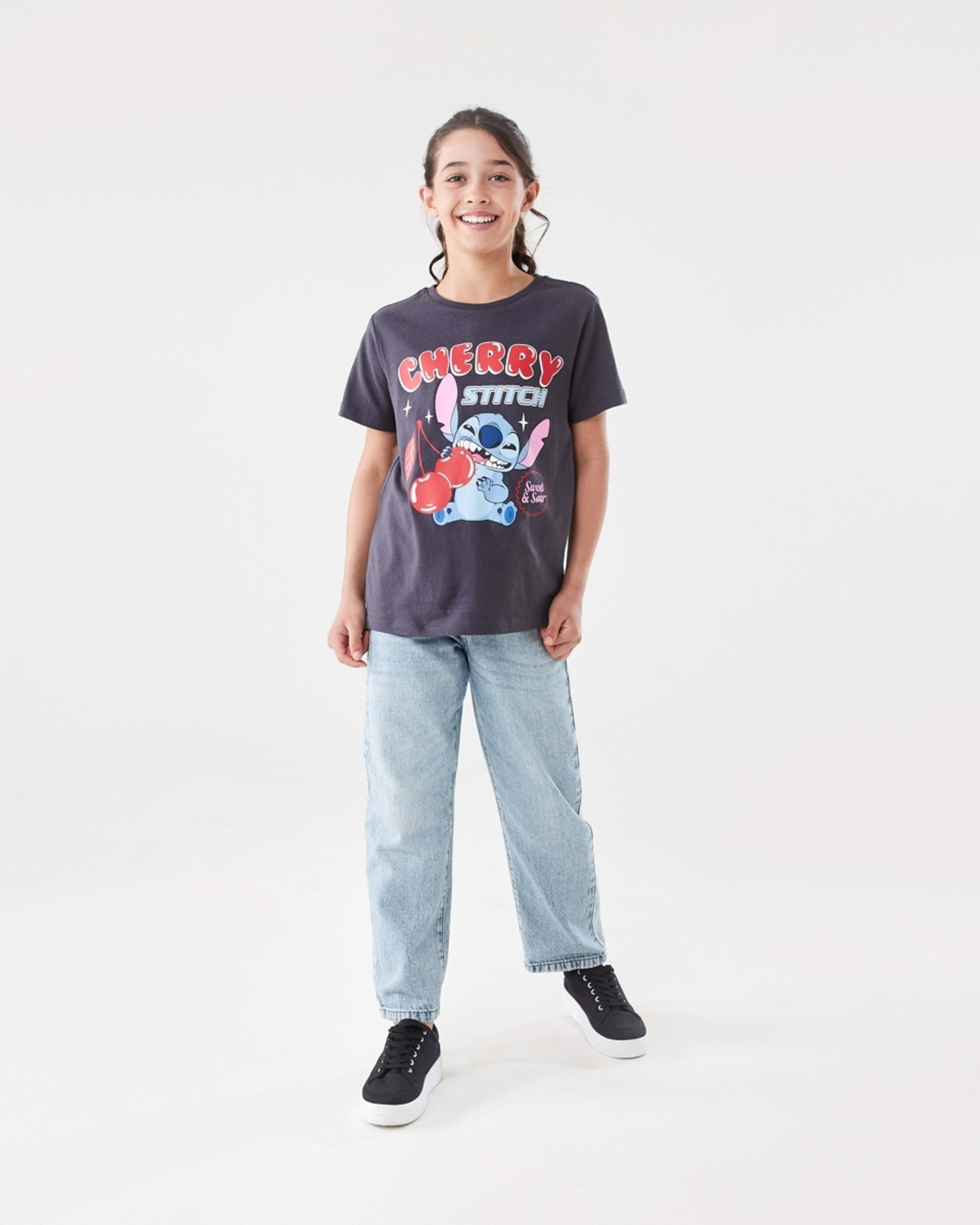 5 Disney Lilo & Stitch License T-shirt LILO AND STITCH CHERRY, 5 of 6