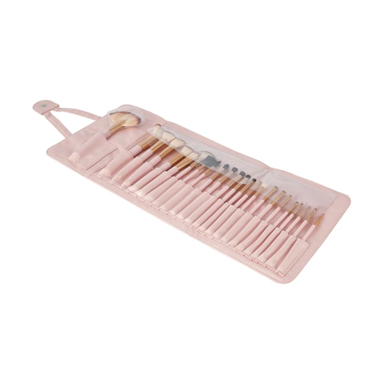 OXX Cosmetics 24 Piece Makeup Brush Set and Travel Case Soft Glam Kmart