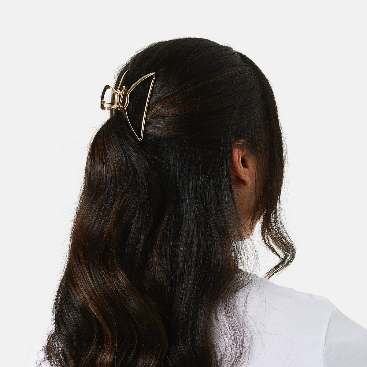 2 Pack Gold Tone Metal Hair Clips Kmart NZ