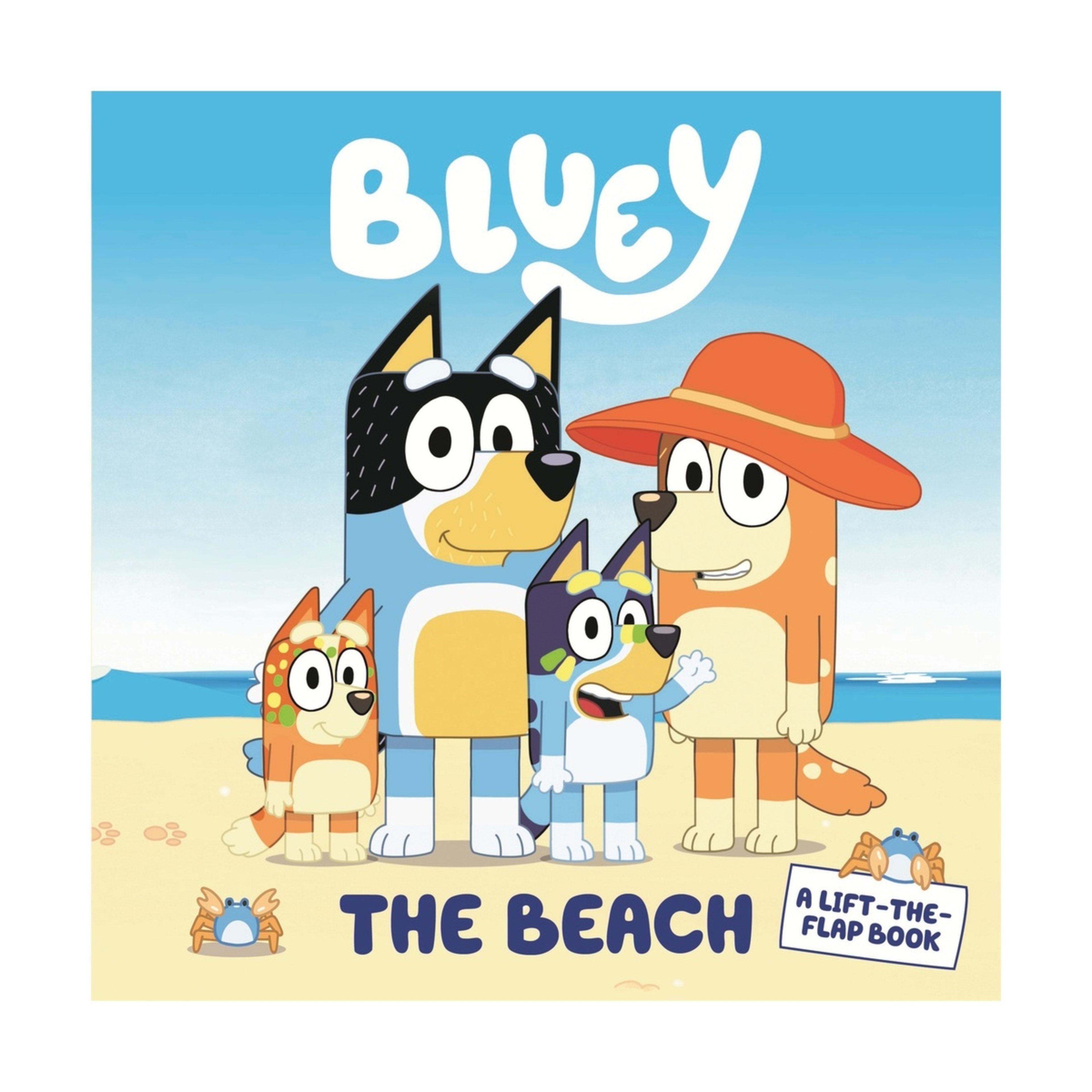 1 Bluey: The Beach A-Lift-The-Flap Book