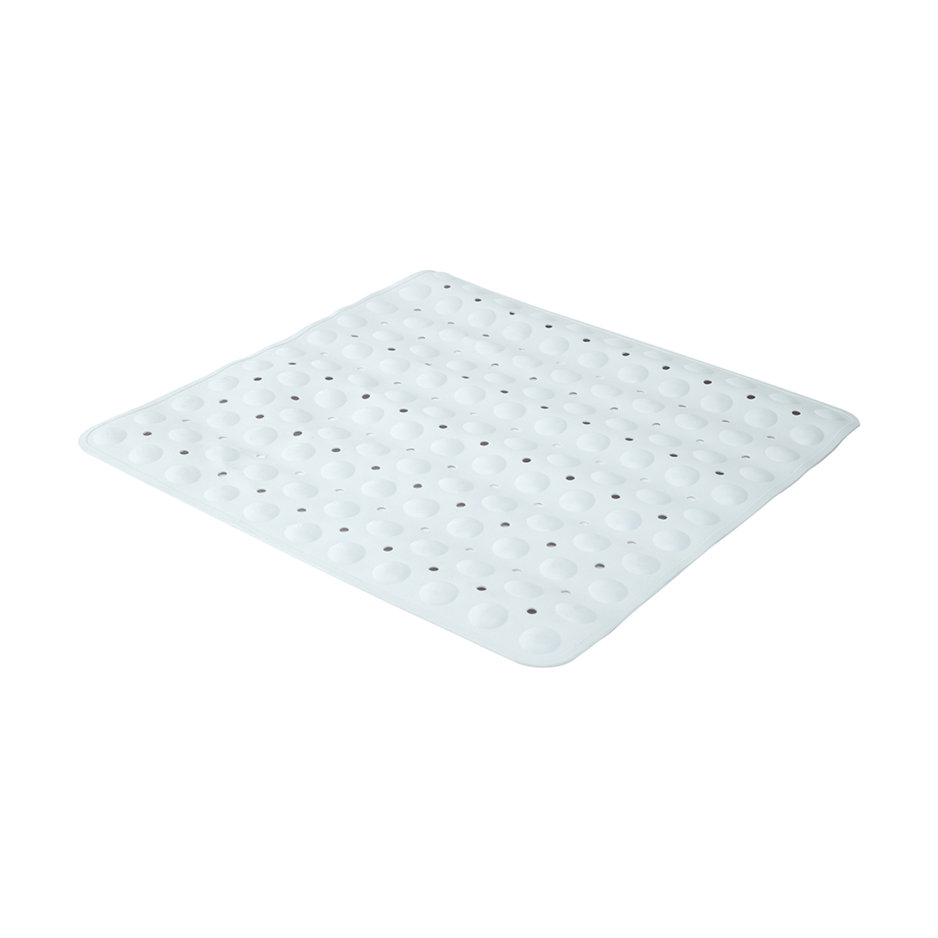 Suction Shower Mat White Kmart