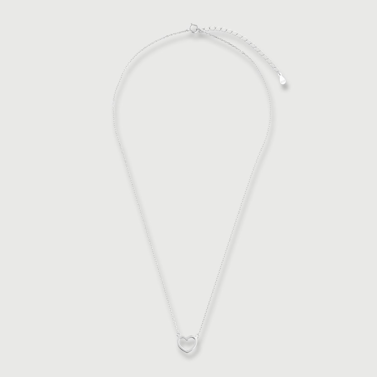 Sterling Silver Heart Necklace - Kmart