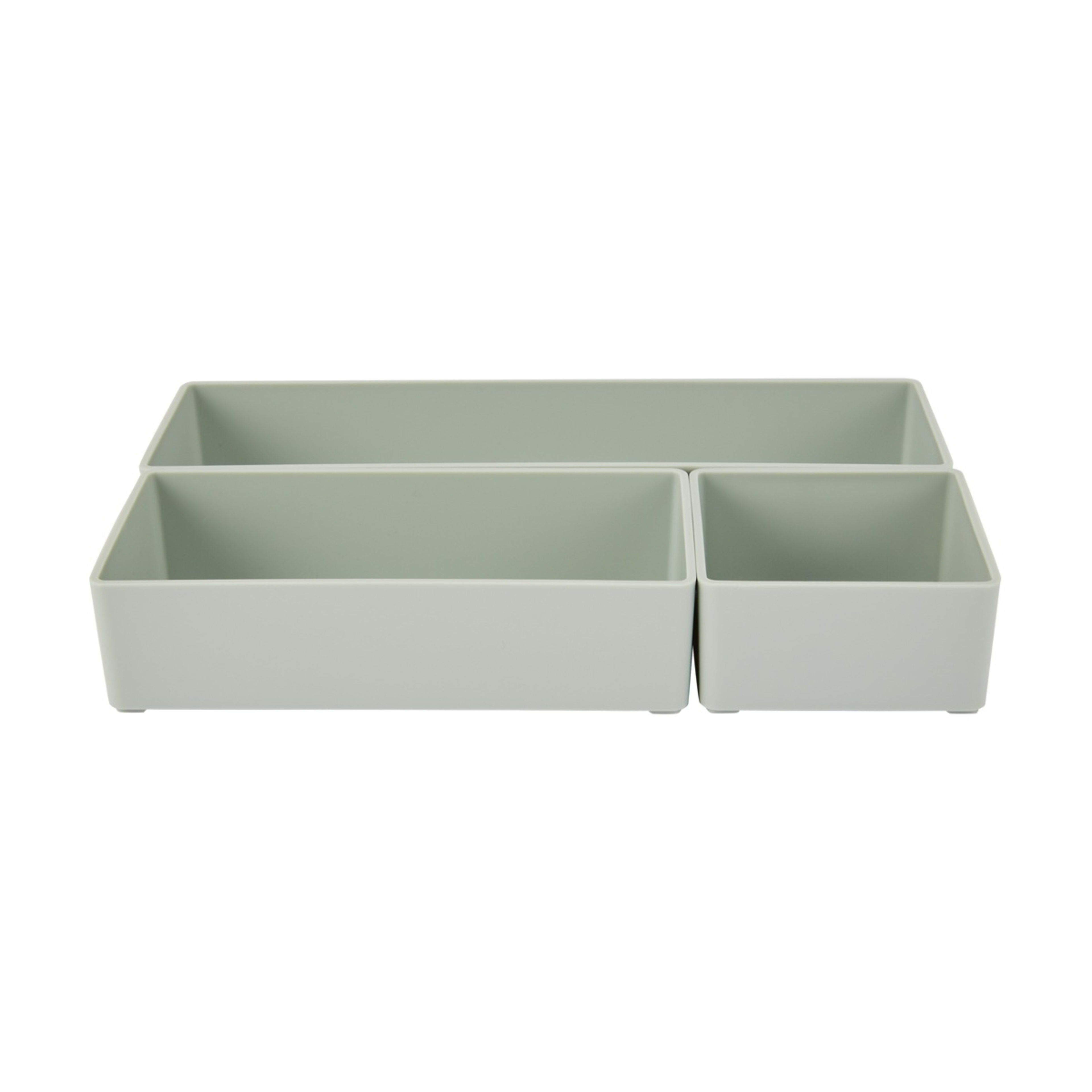 2 3 Piece Desk Storage Set - Sage, 2 of 7