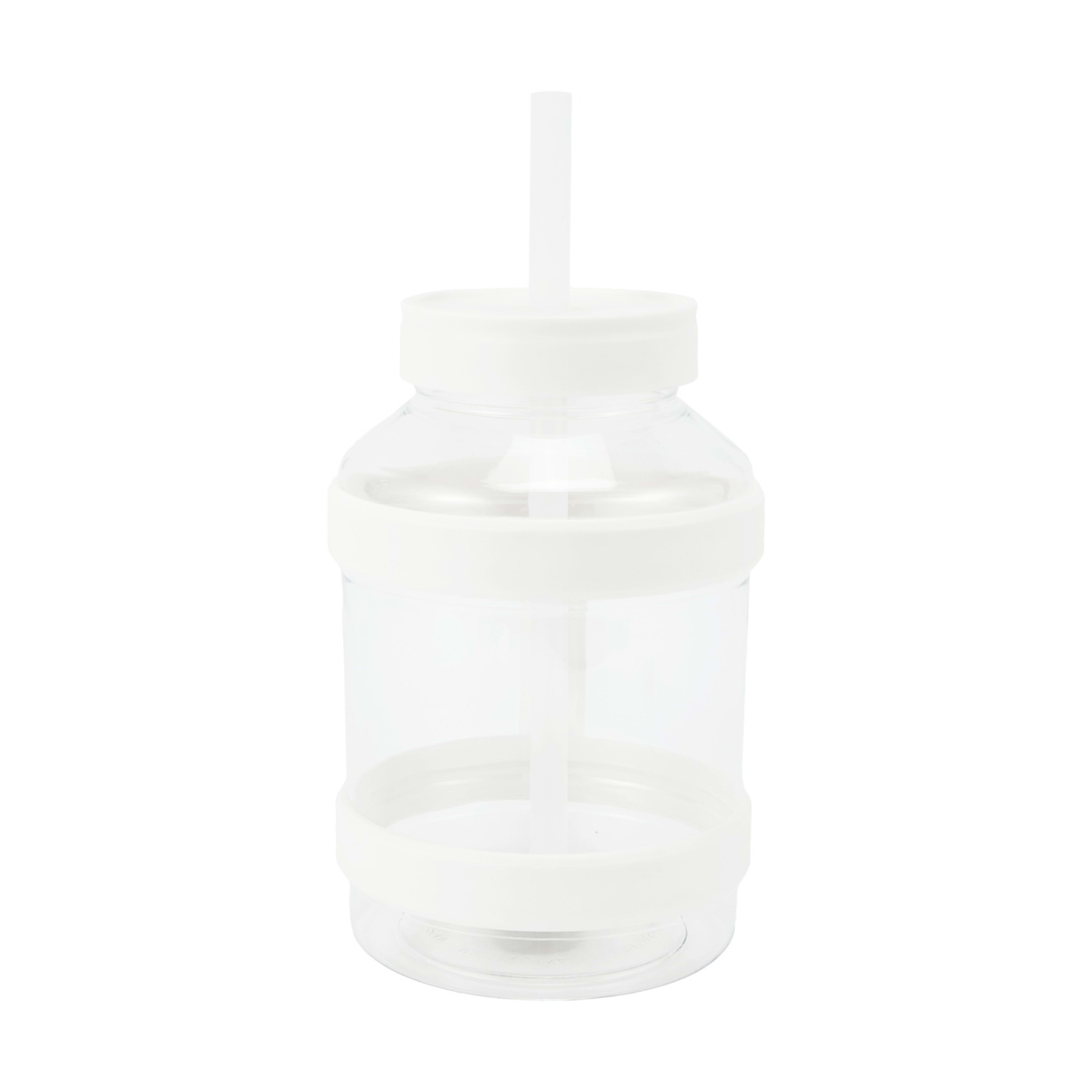 2 2.4L White Tritan Drink Bottle with Handle, 2 of 7