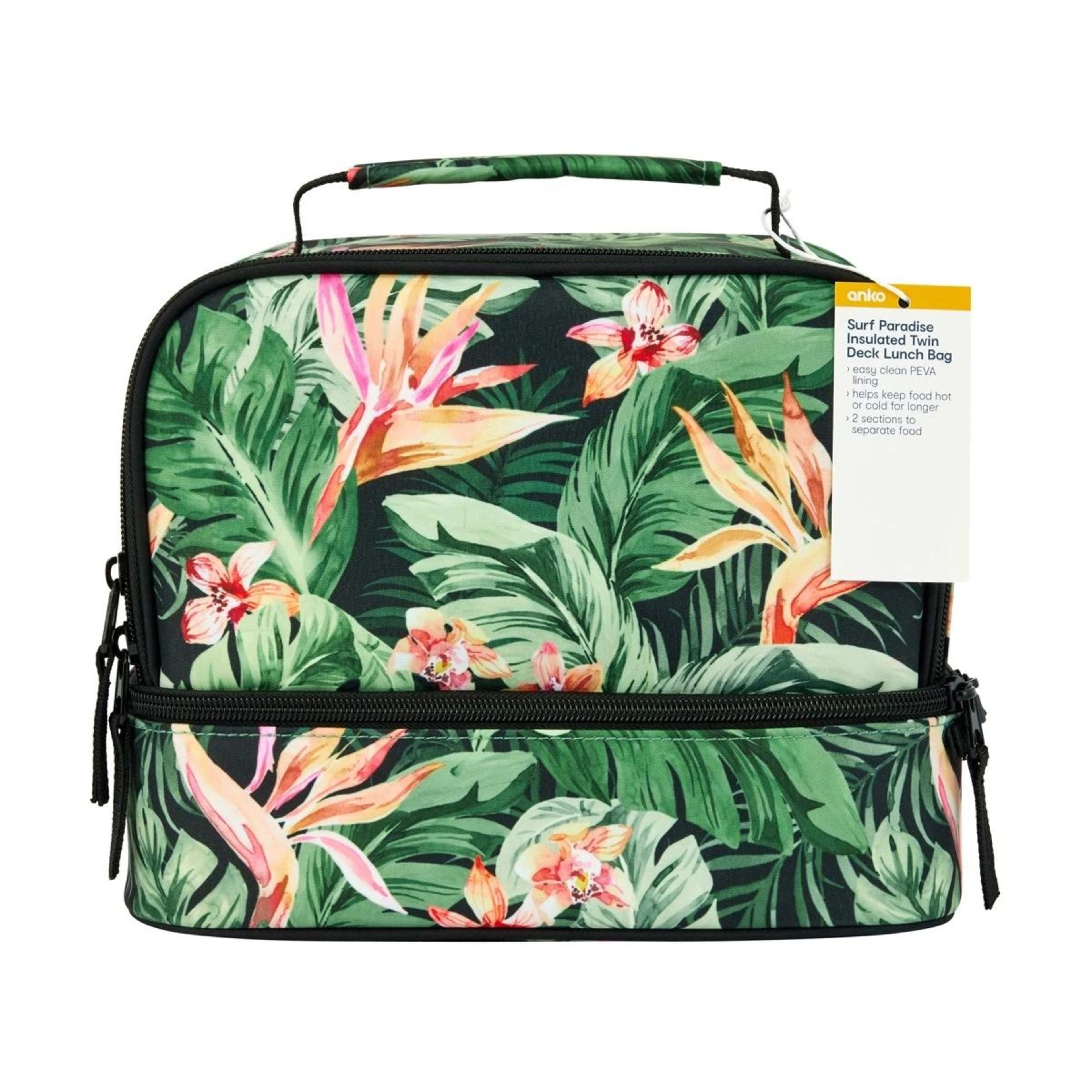 4 Surf Paradise Insulated Twin Deck Lunch Bag, 4 of 6