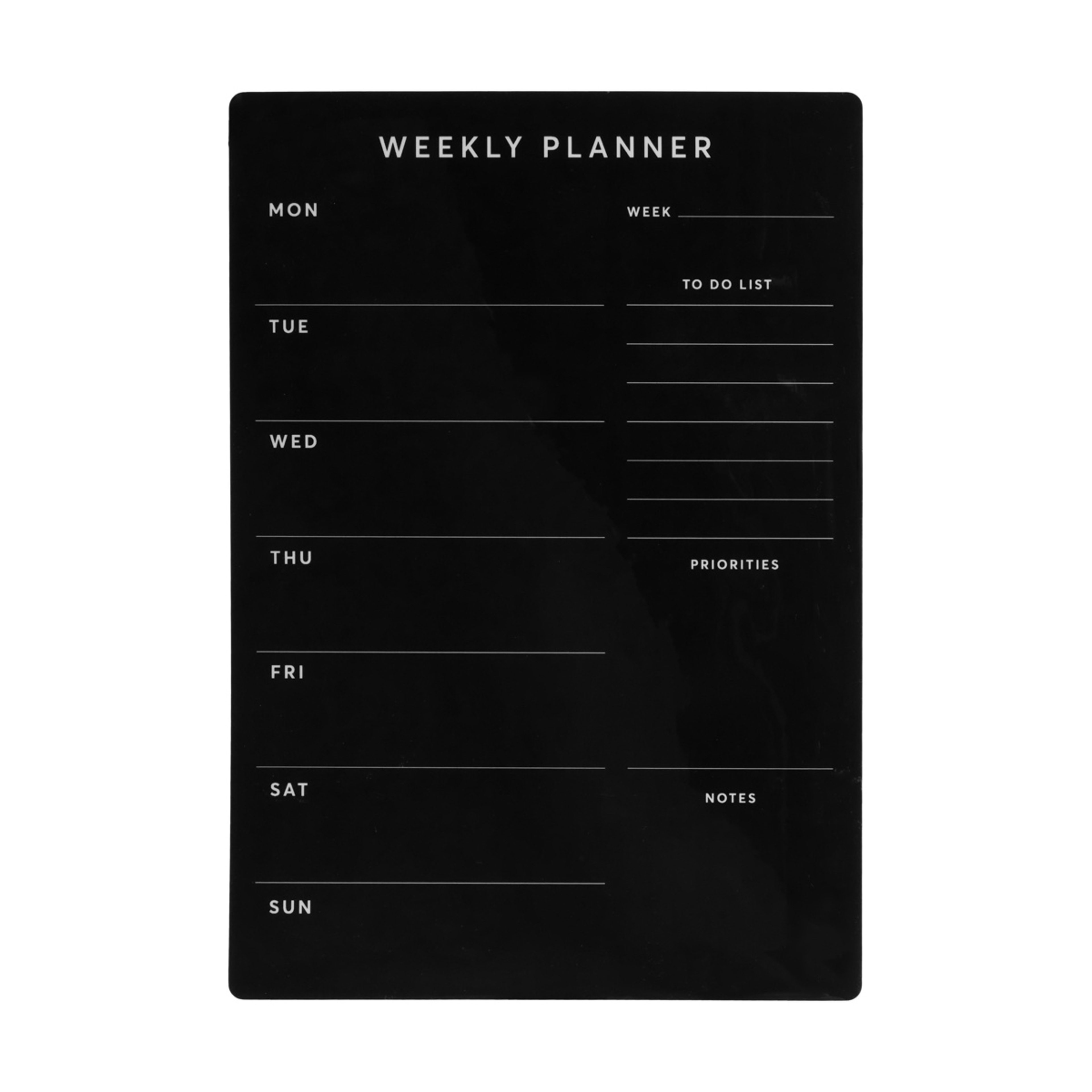 2 Weekly Magnetic Planner - Black, 2 of 8