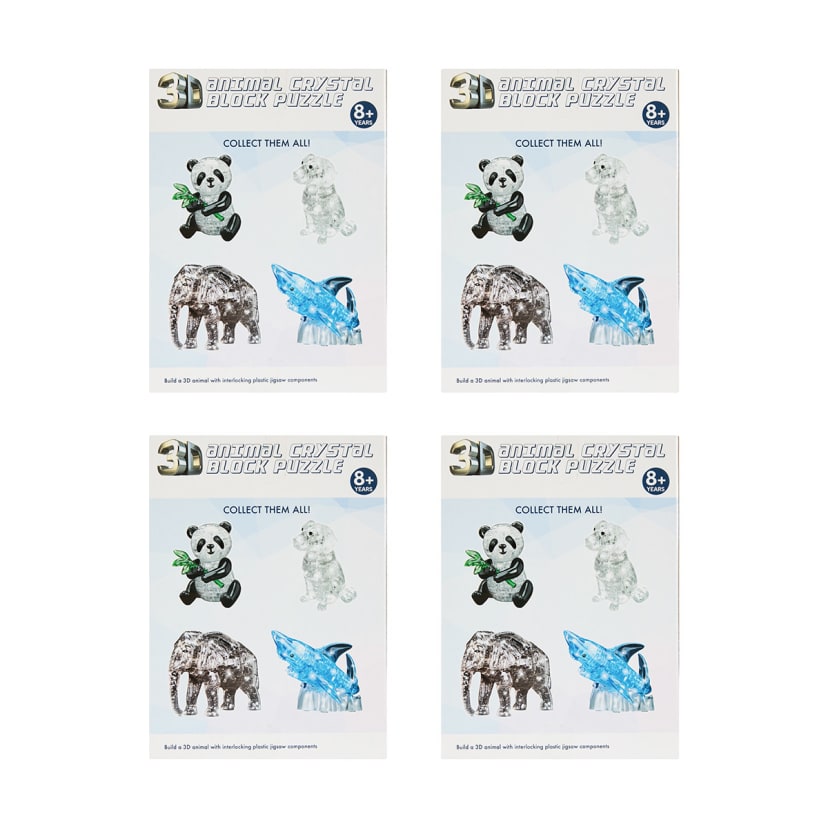 41 Piece 3D Crystal Block Puzzle Assorted Kmart NZ