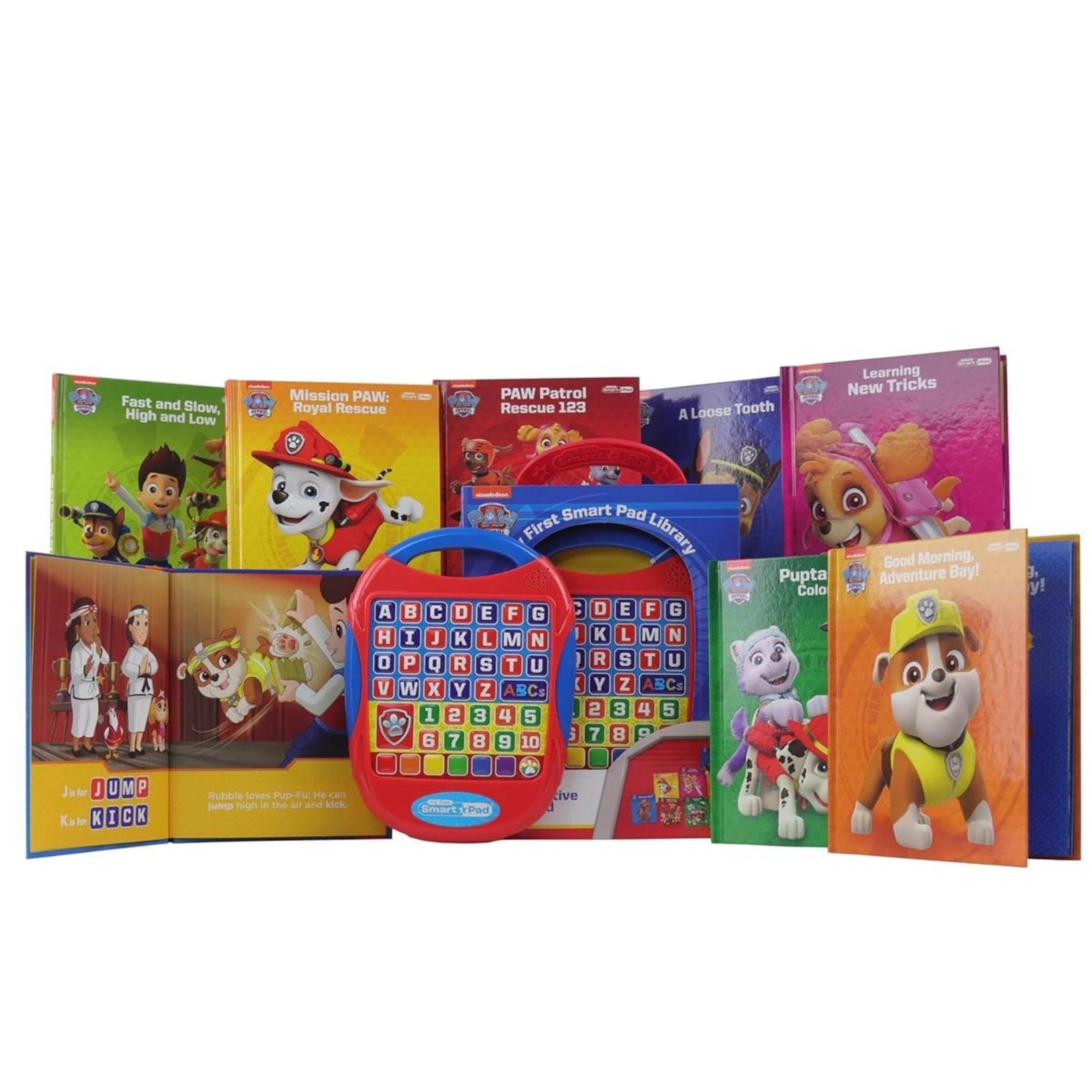 4 Nickelodeon PAW Patrol My First Smart Pad Library: 8-Book Set and Interactive Activity Pad - Book, 4 of 9