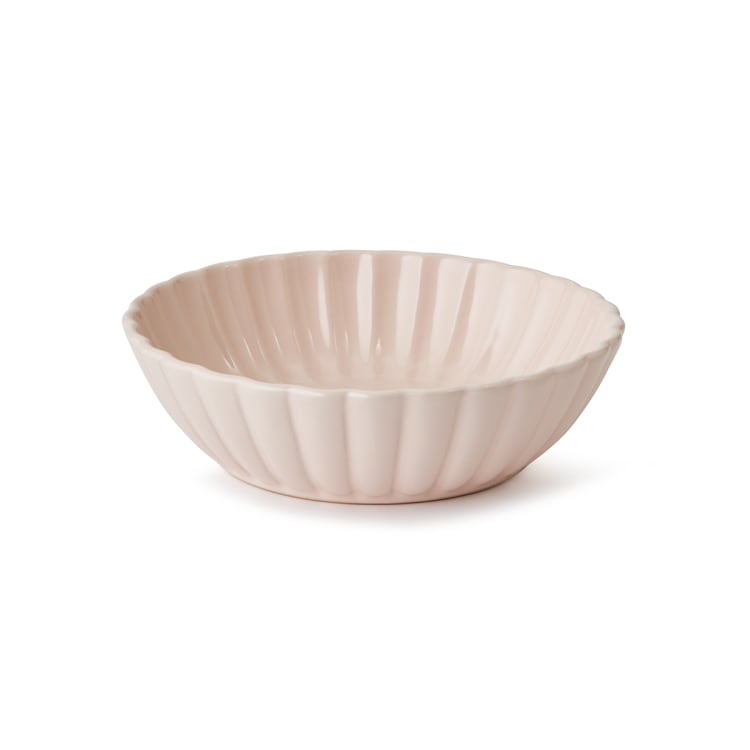 Pink Scalloped 12 Piece Dinner Set Kmart