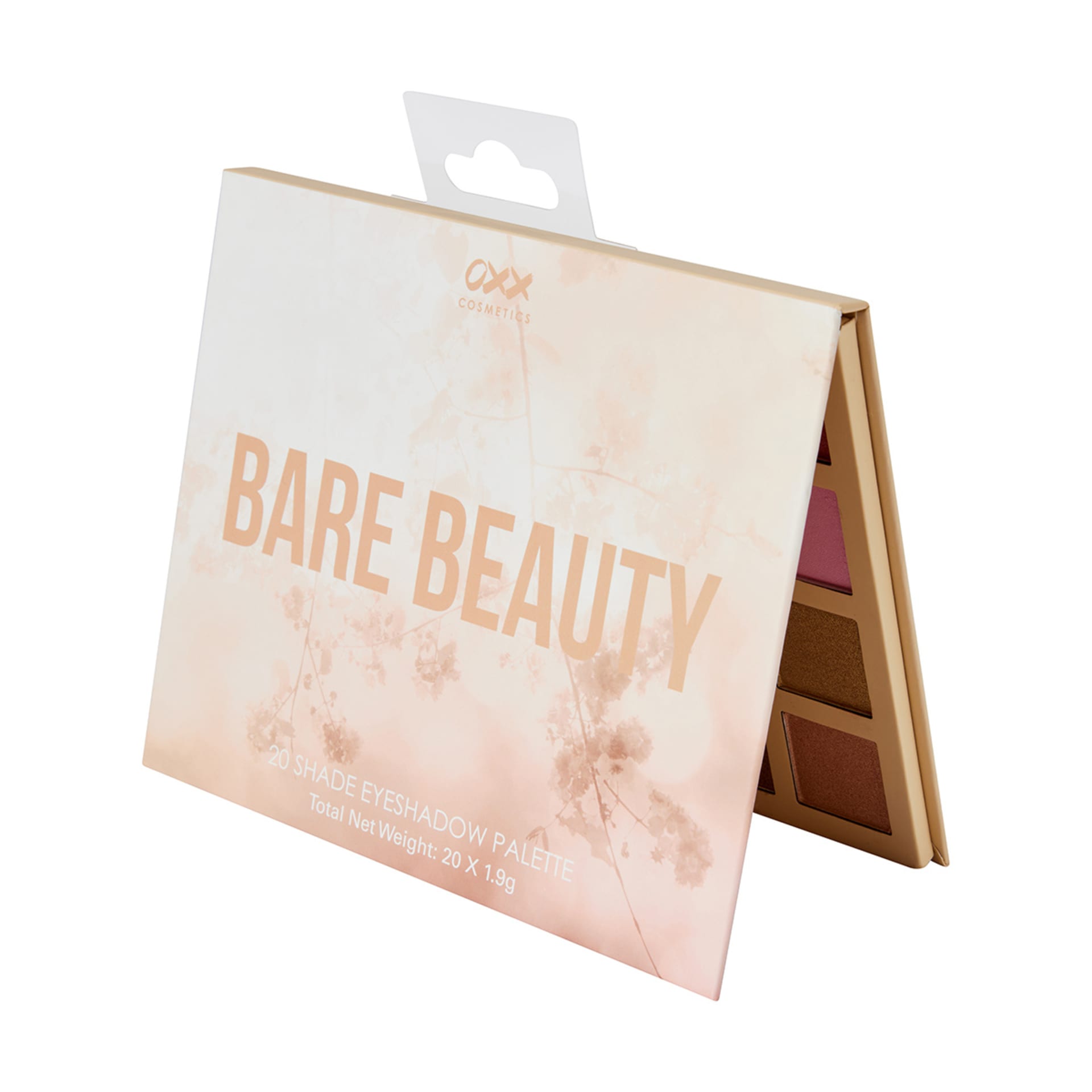 OXX Cosmetics 20 Shades Eyeshadow Palette Bare Beauty Kmart