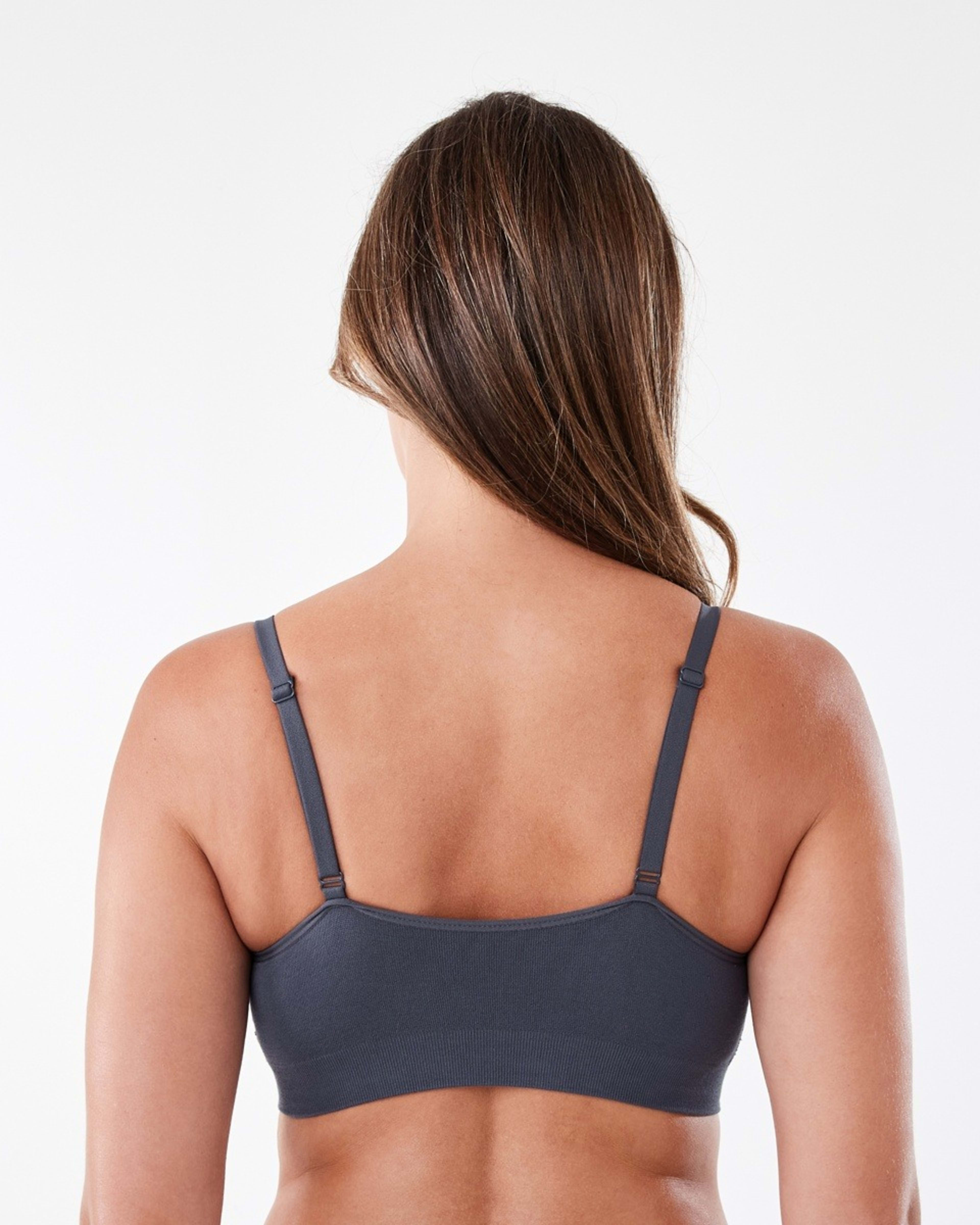 6 2 Pack Seamfree Wirefree Bamboo Crop Top Pc Sn, 6 of 9
