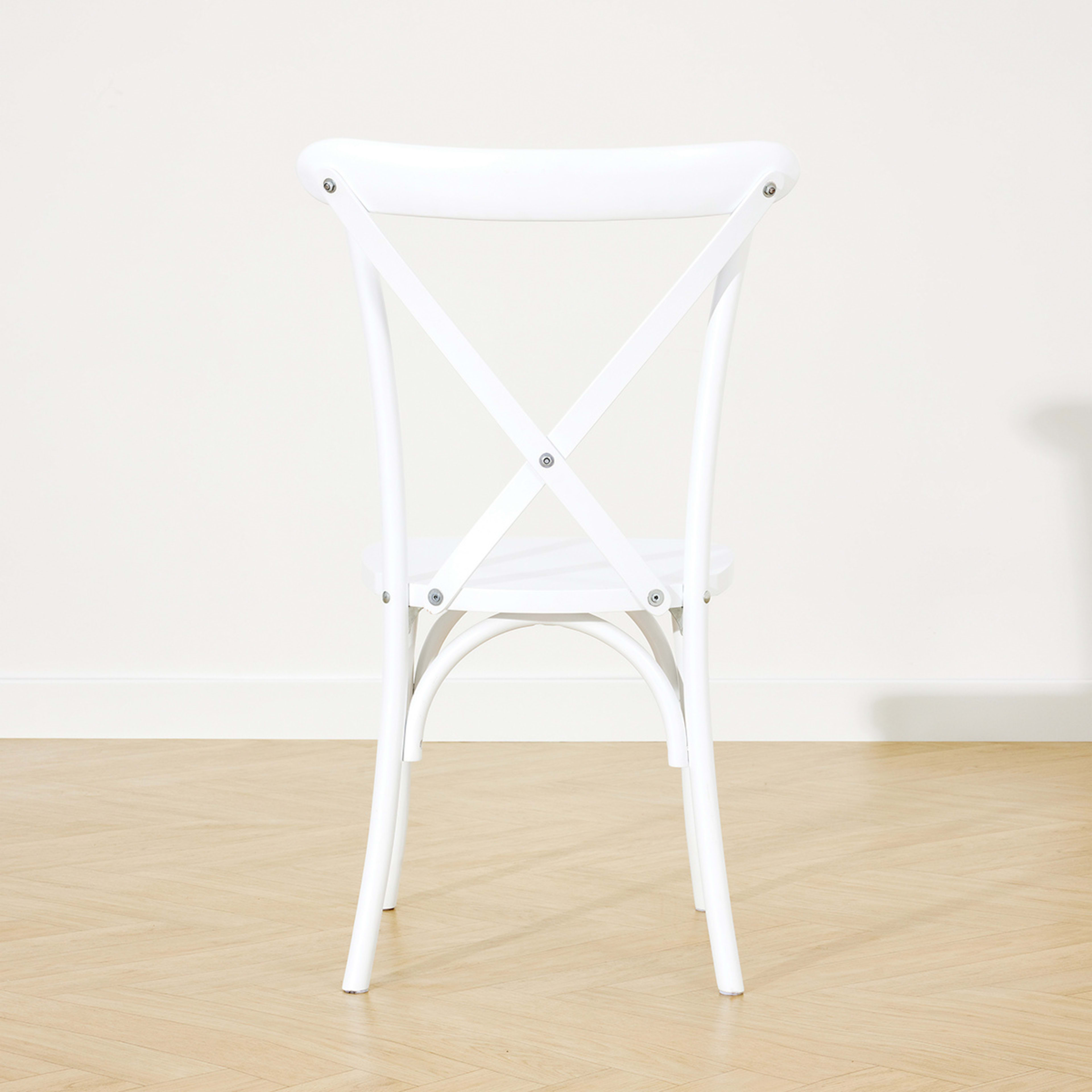 4 Set of 2 Cross Back Chairs, 4 of 10