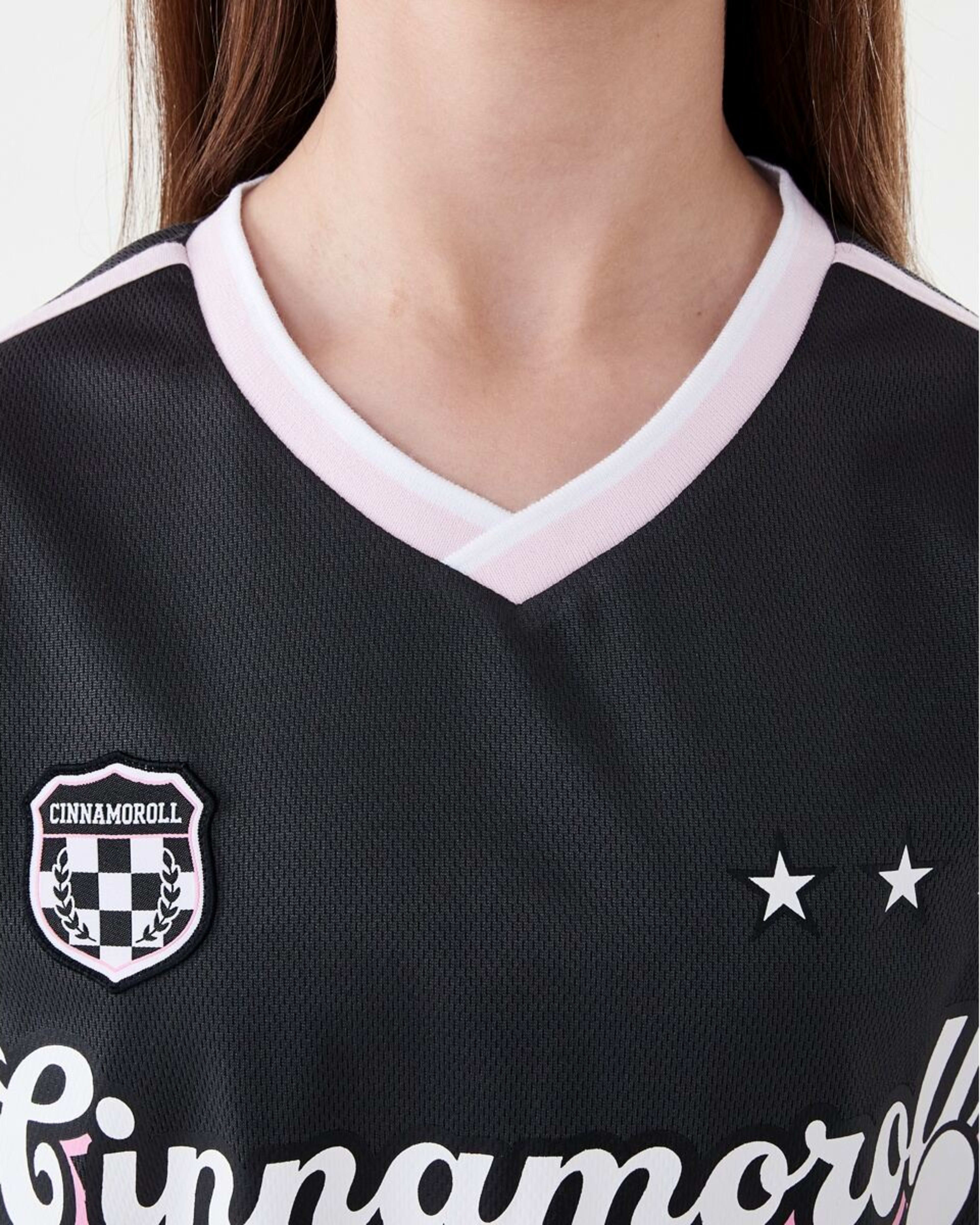 4 Cinnamoroll License Mesh V-Neck T-shirt Cinnamorol, 4 of 8