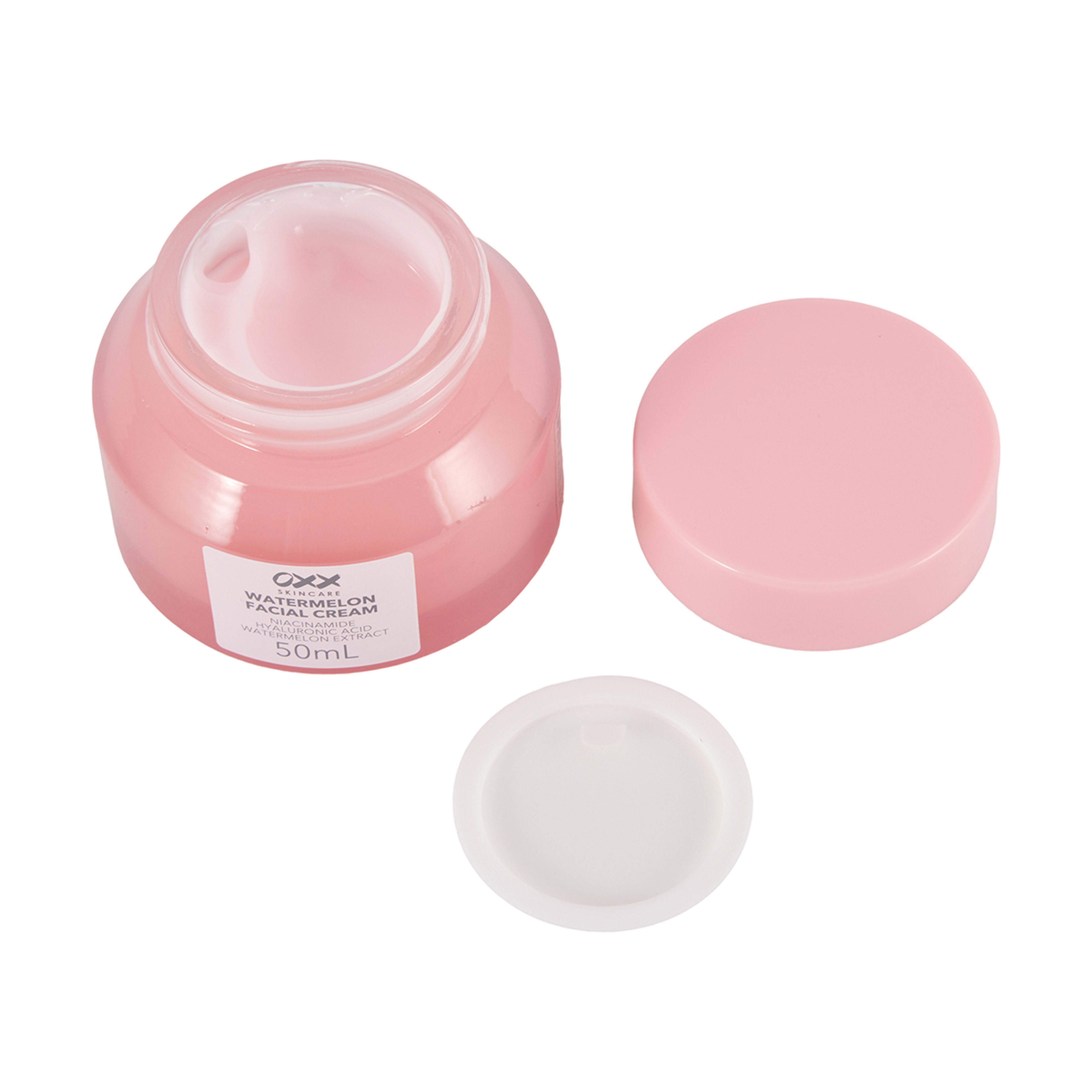 3 OXX Skincare Watermelon Facial Cream 50ml - Niacinamide, Hyaluronic Acid and Watermelon Extract, 3 of 6