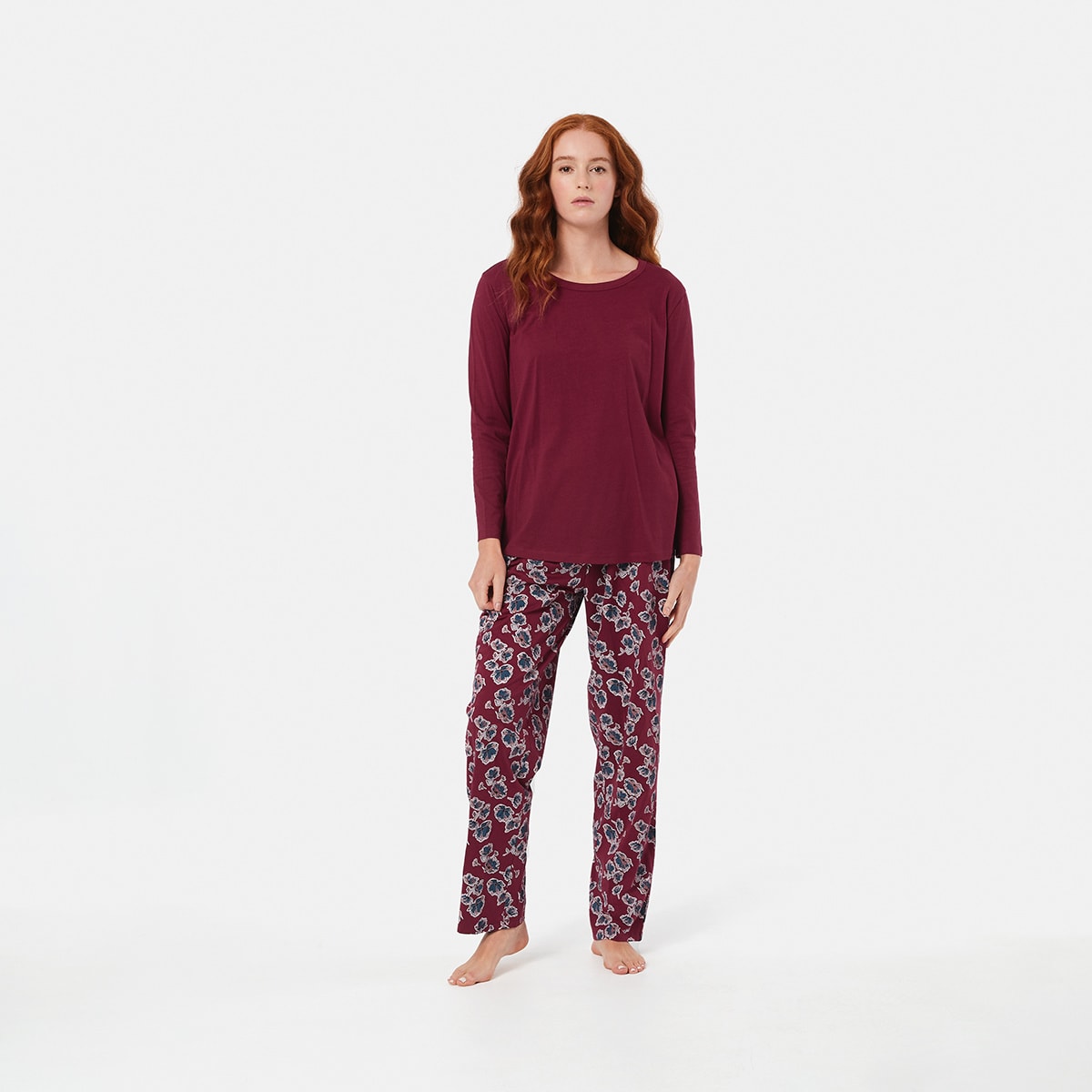 Long Sleeve Pyjama Set - Kmart