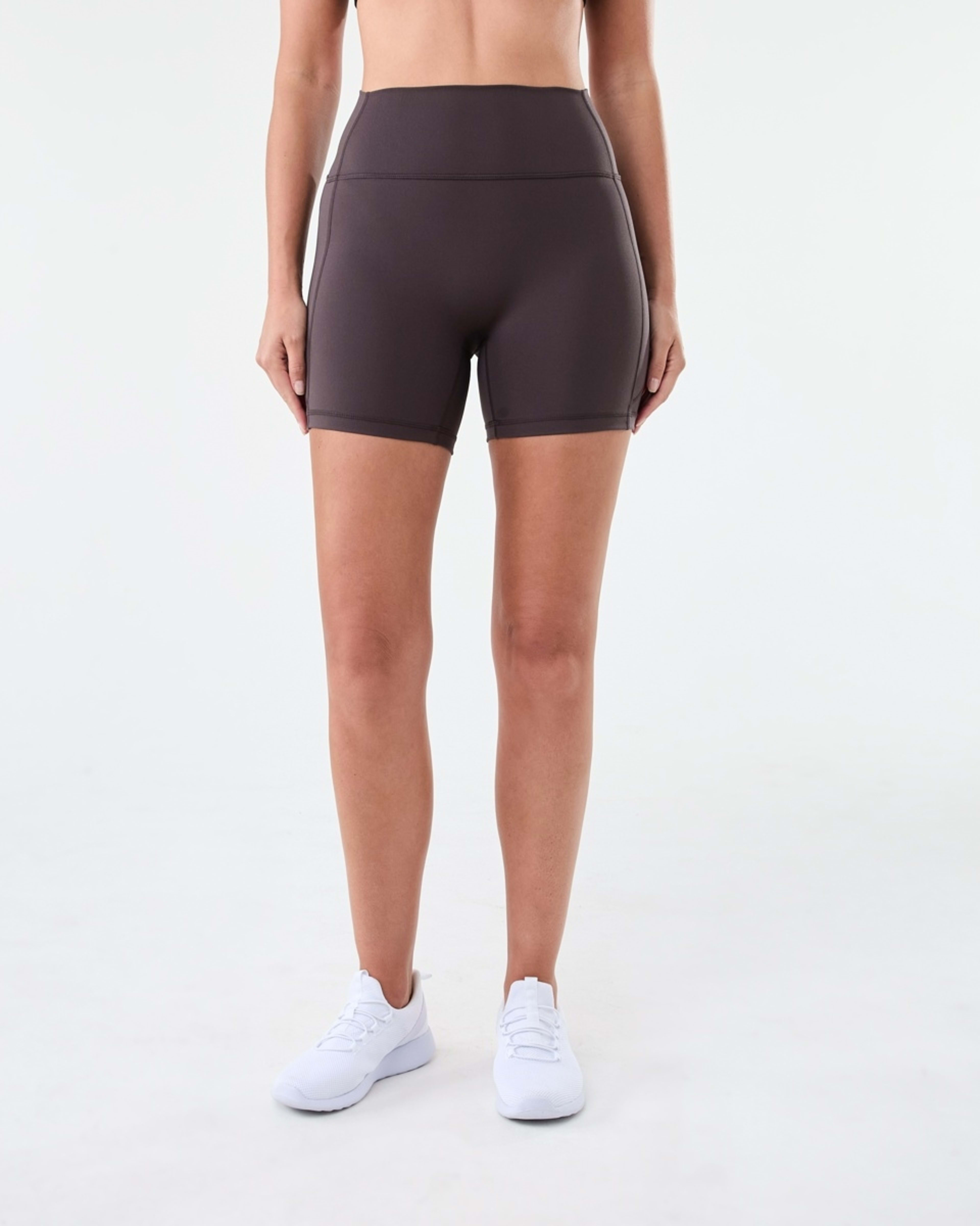6 Active Womens Ultrasoft Shorts Espresso, 6 of 6