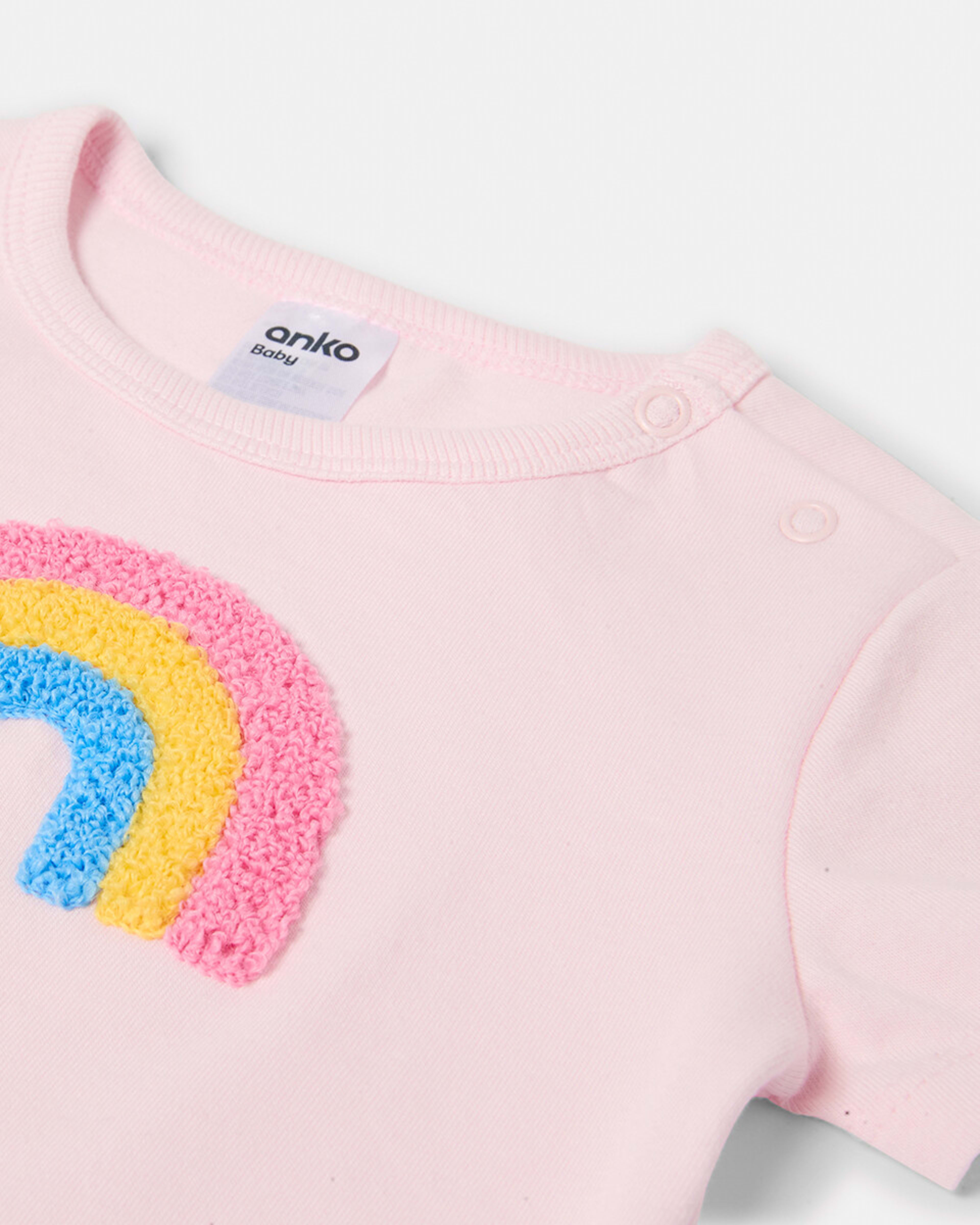 3 Applique T-shirt Rainbow, 3 of 3