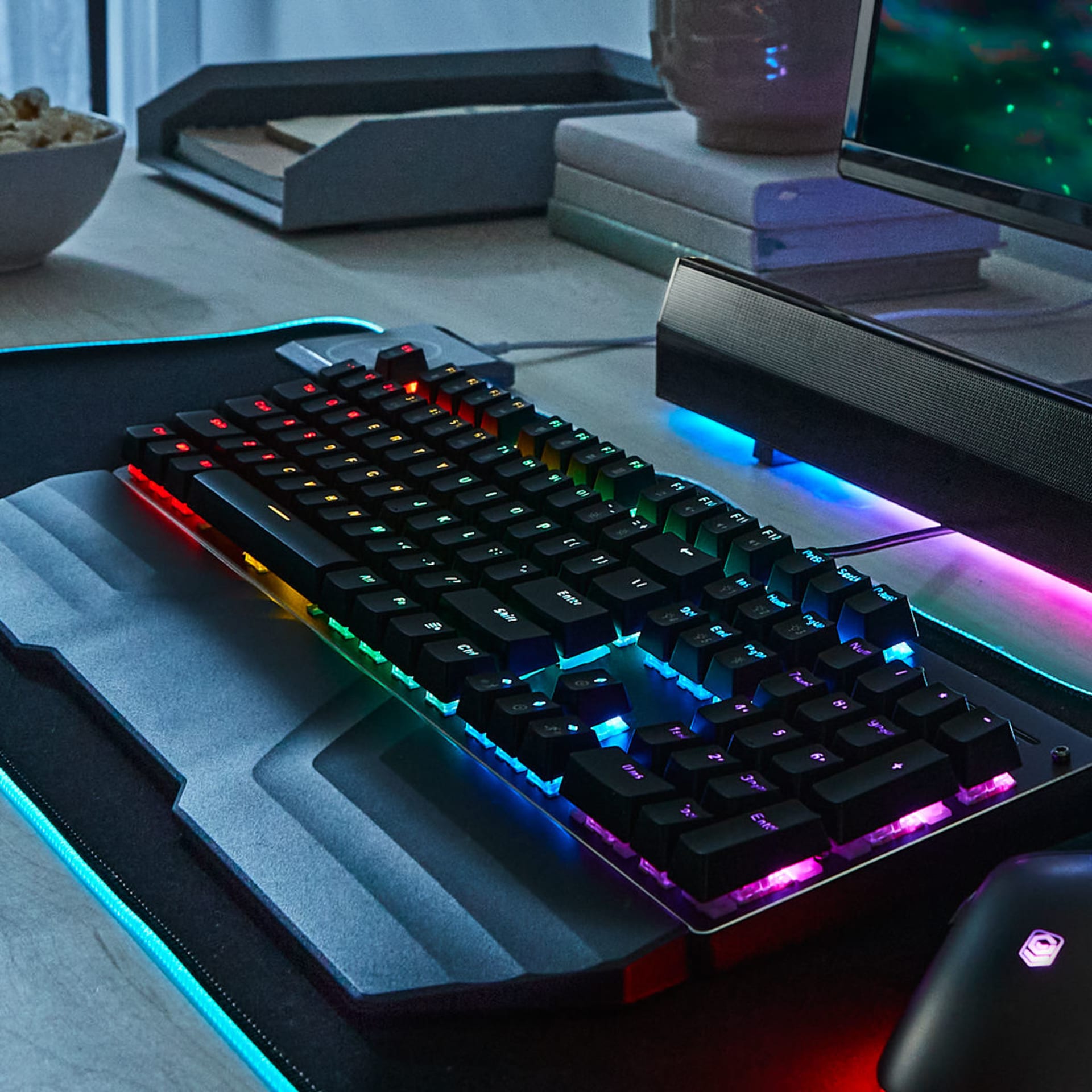 Mechanical Backlit Gaming Keyboard Kmart