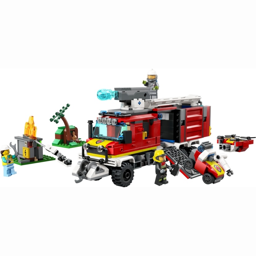 LEGO City Fire Fire Command Truck 60374 - Kmart