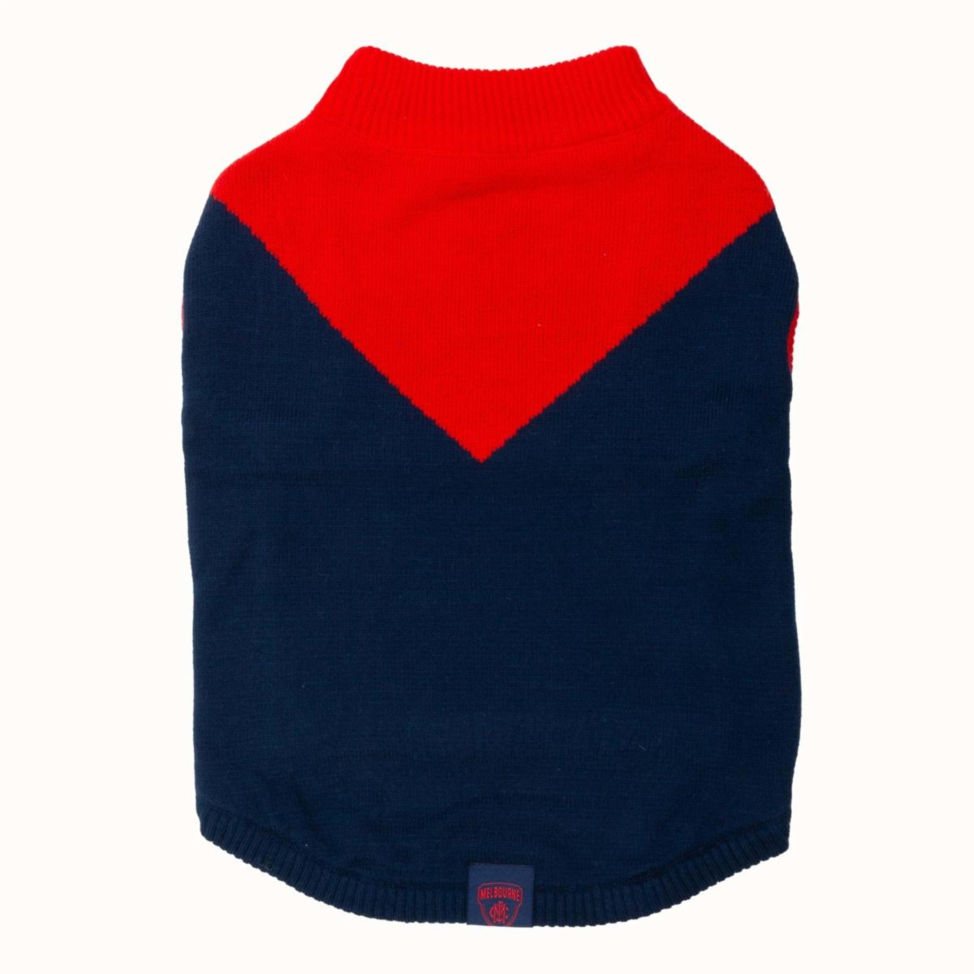 1 AFL Melbourne Demons Pet Jumper - Medium