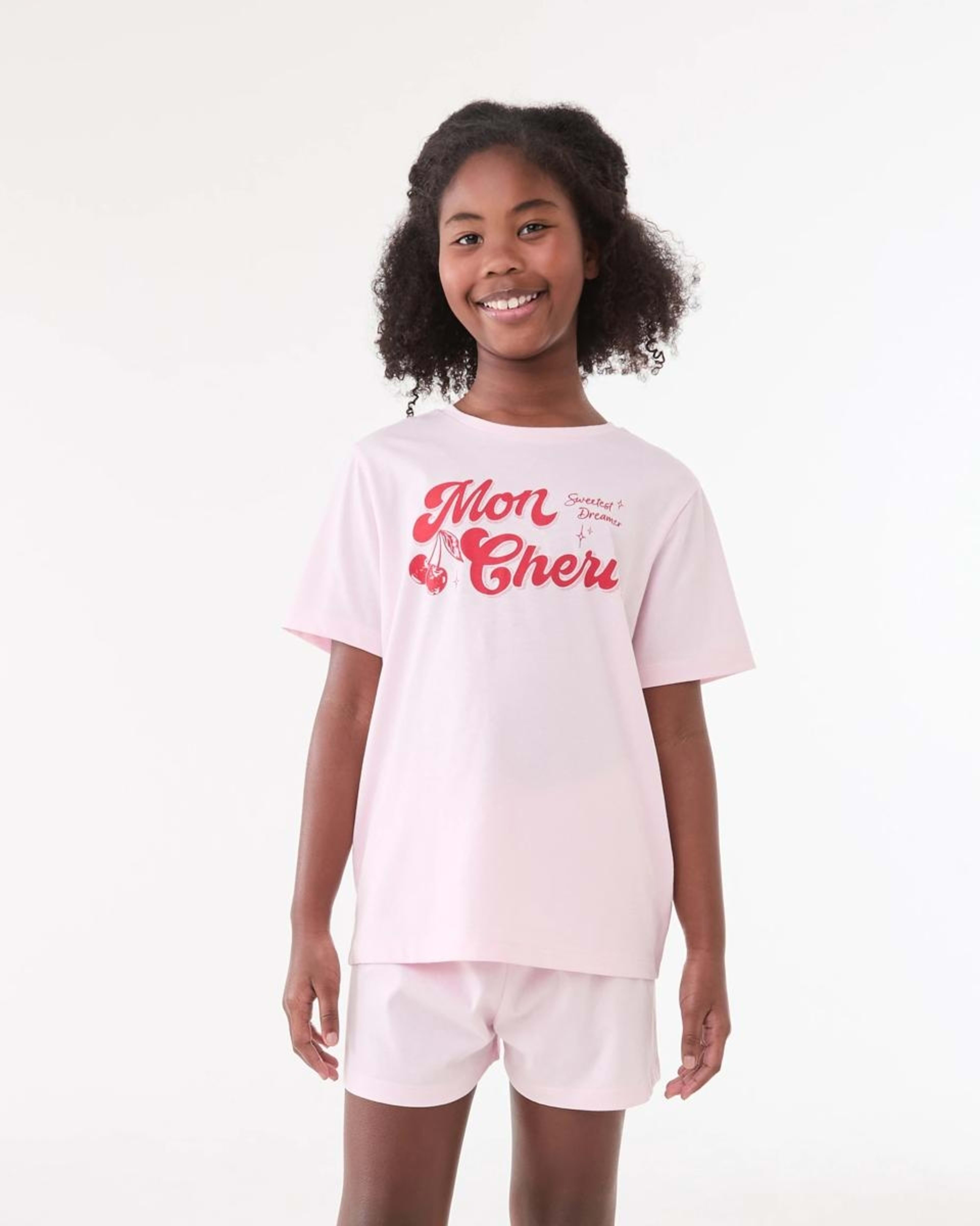1 Short Sleeve Knit Pyjama Set MON CHERI, 1 of 8
