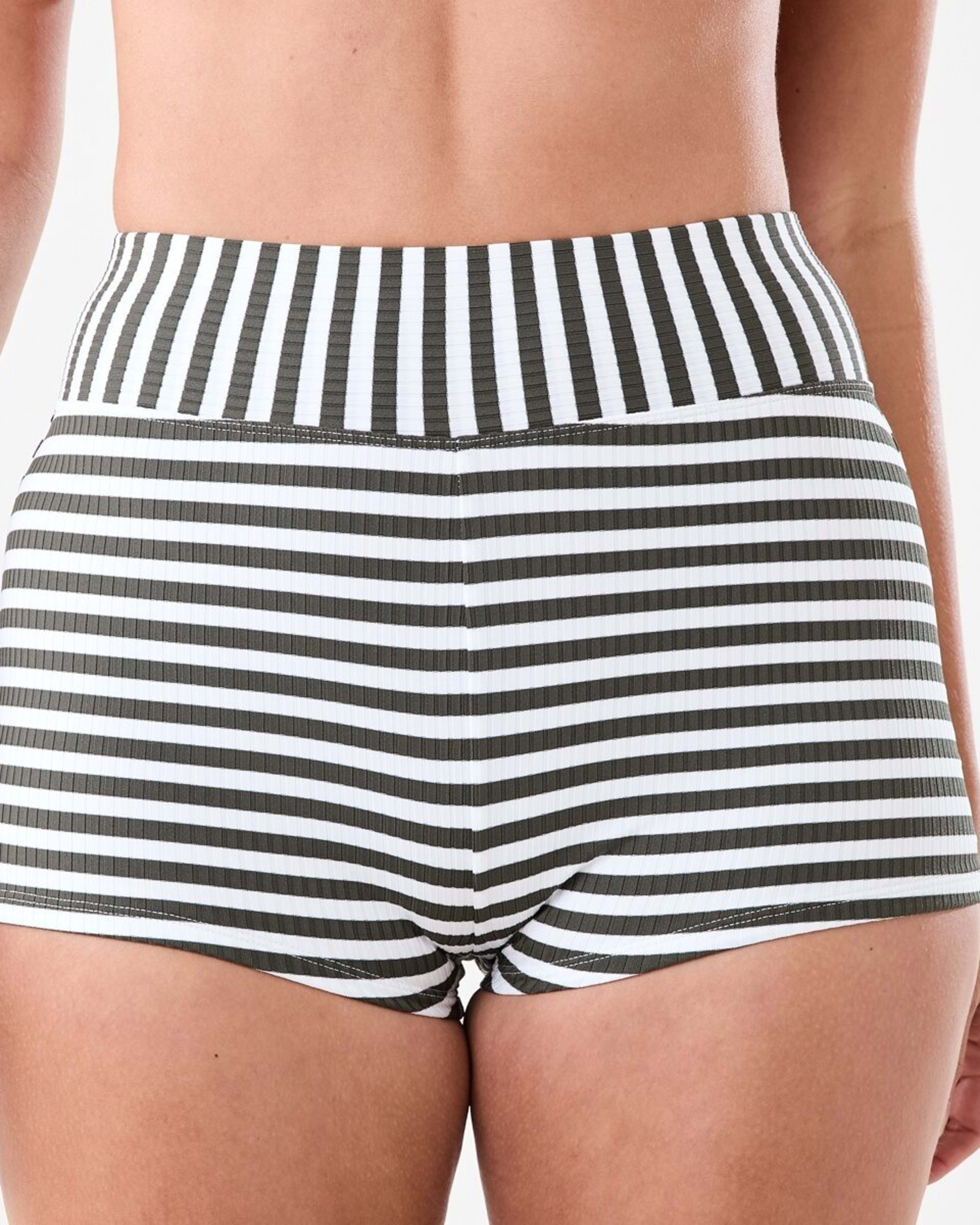 1 Swim Bike Shorts Olv Wht St, 1 of 5