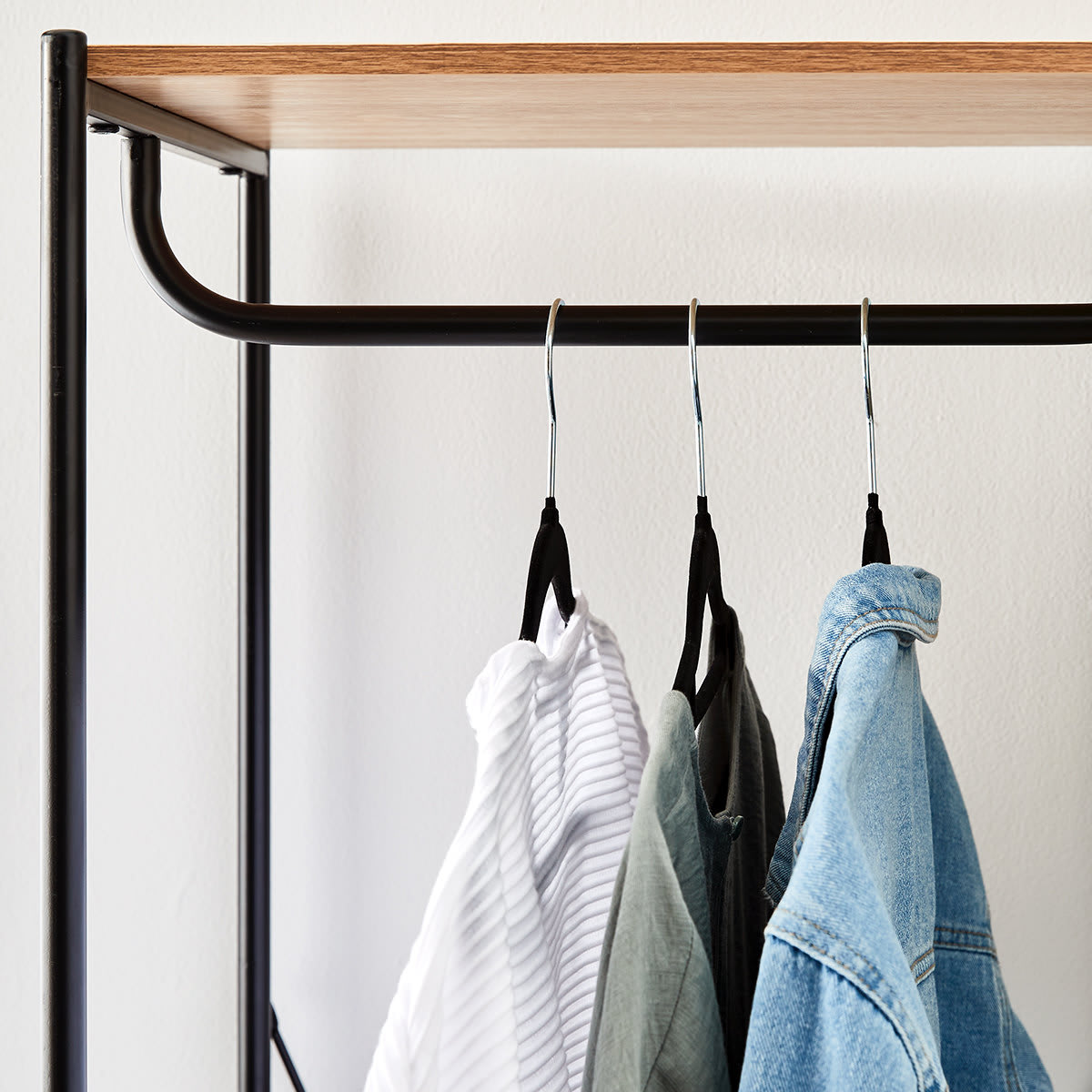 Egon 3 Section Open Wardrobe Kmart