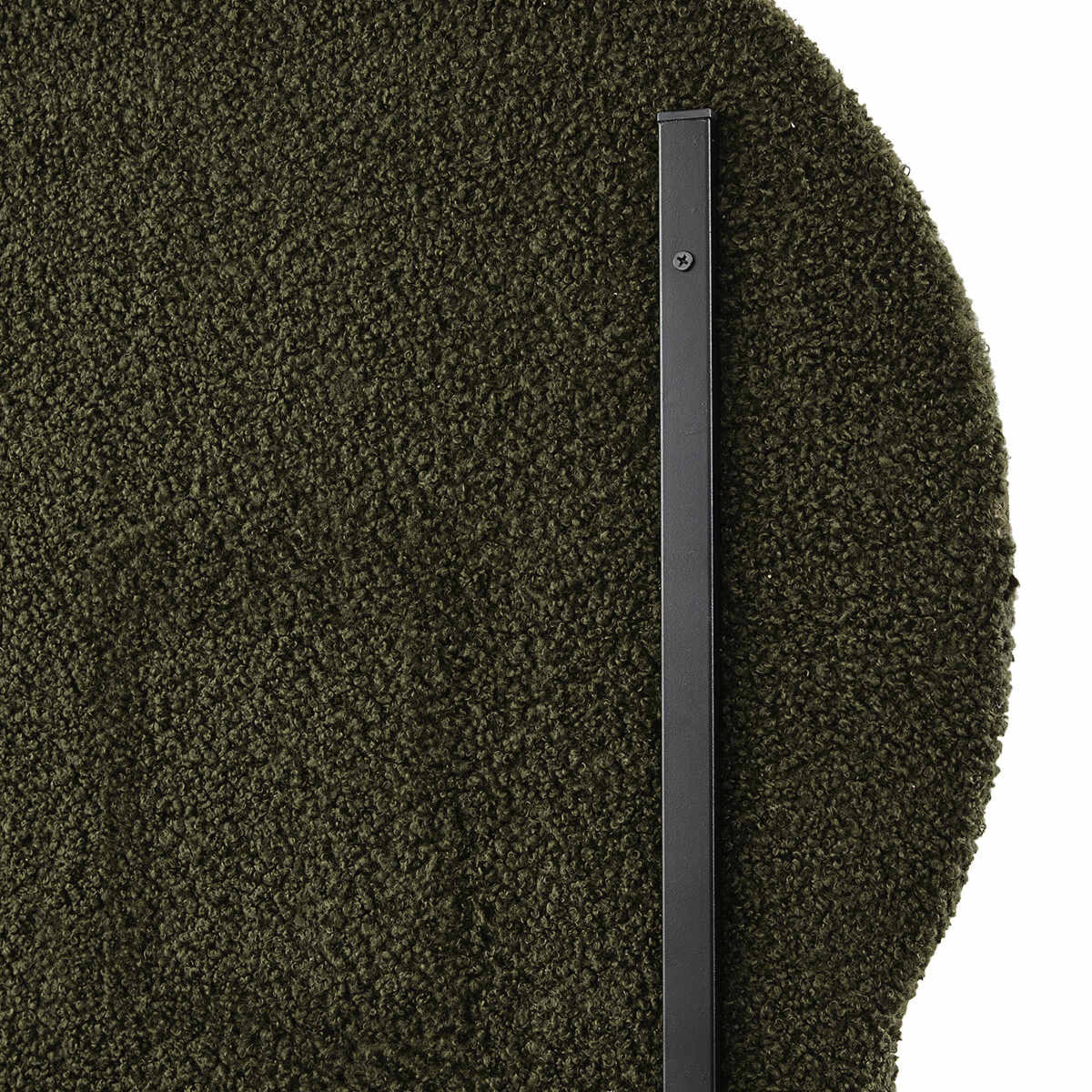 6 Wavy Boucle Floor Mirror, 6 of 6
