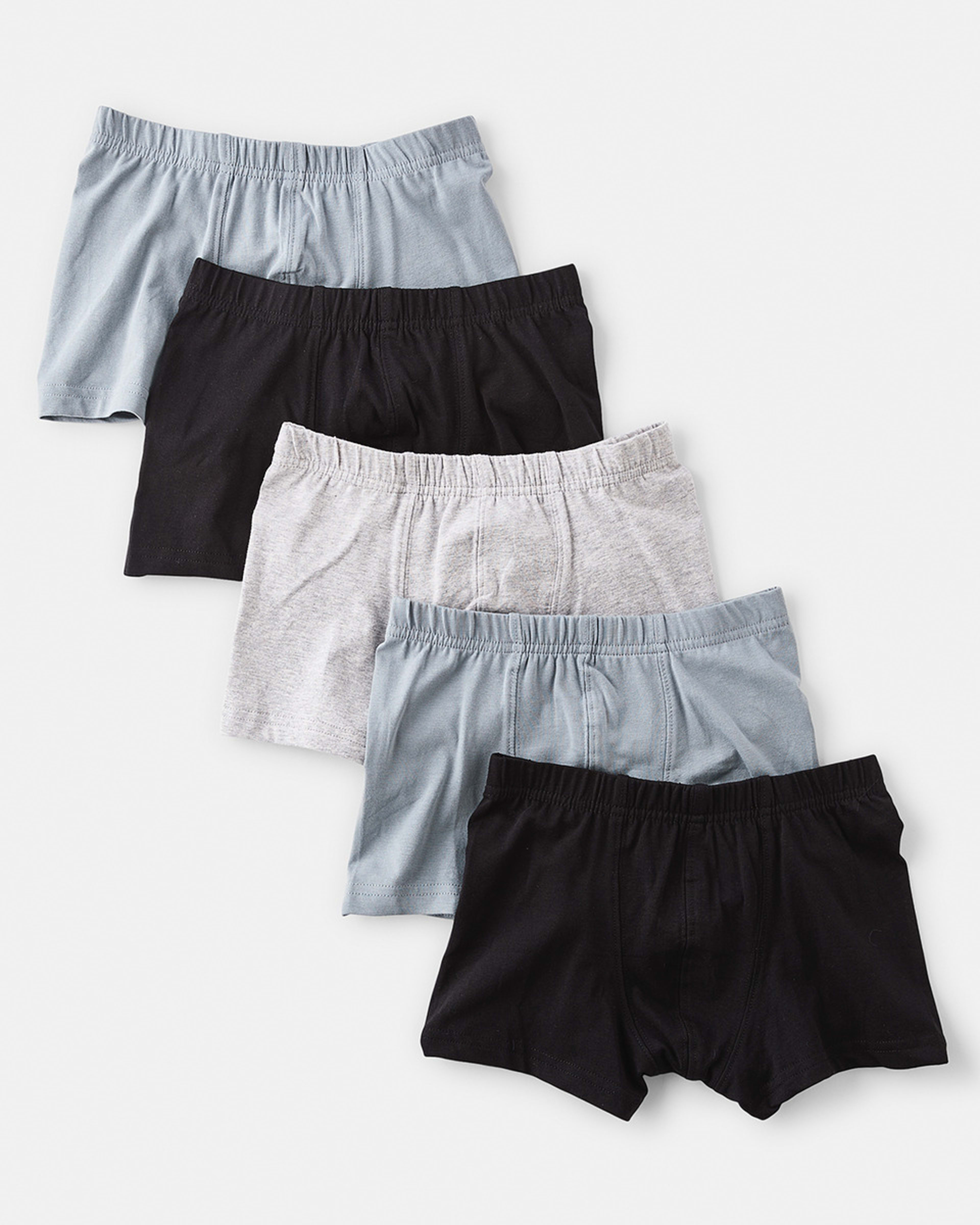 1 5 Pack Trunks GREYS
