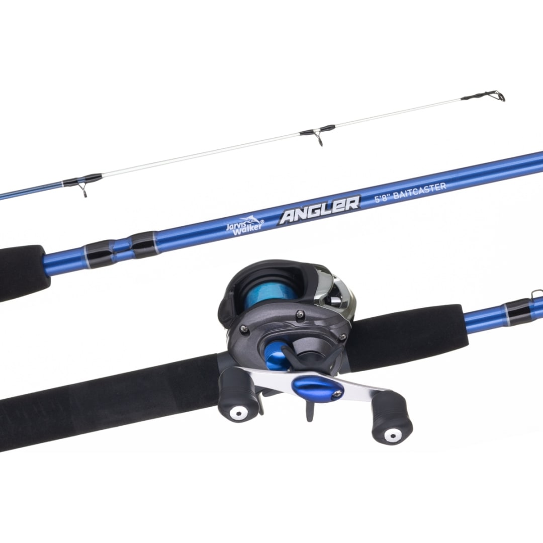 Jarvis Walker Angler 5.8ft., Baitcast Combo Kmart