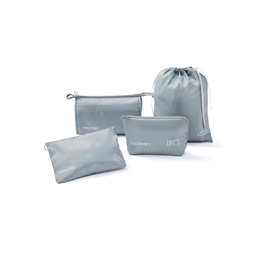 7 Piece Packing Cube Grey Kmart NZ