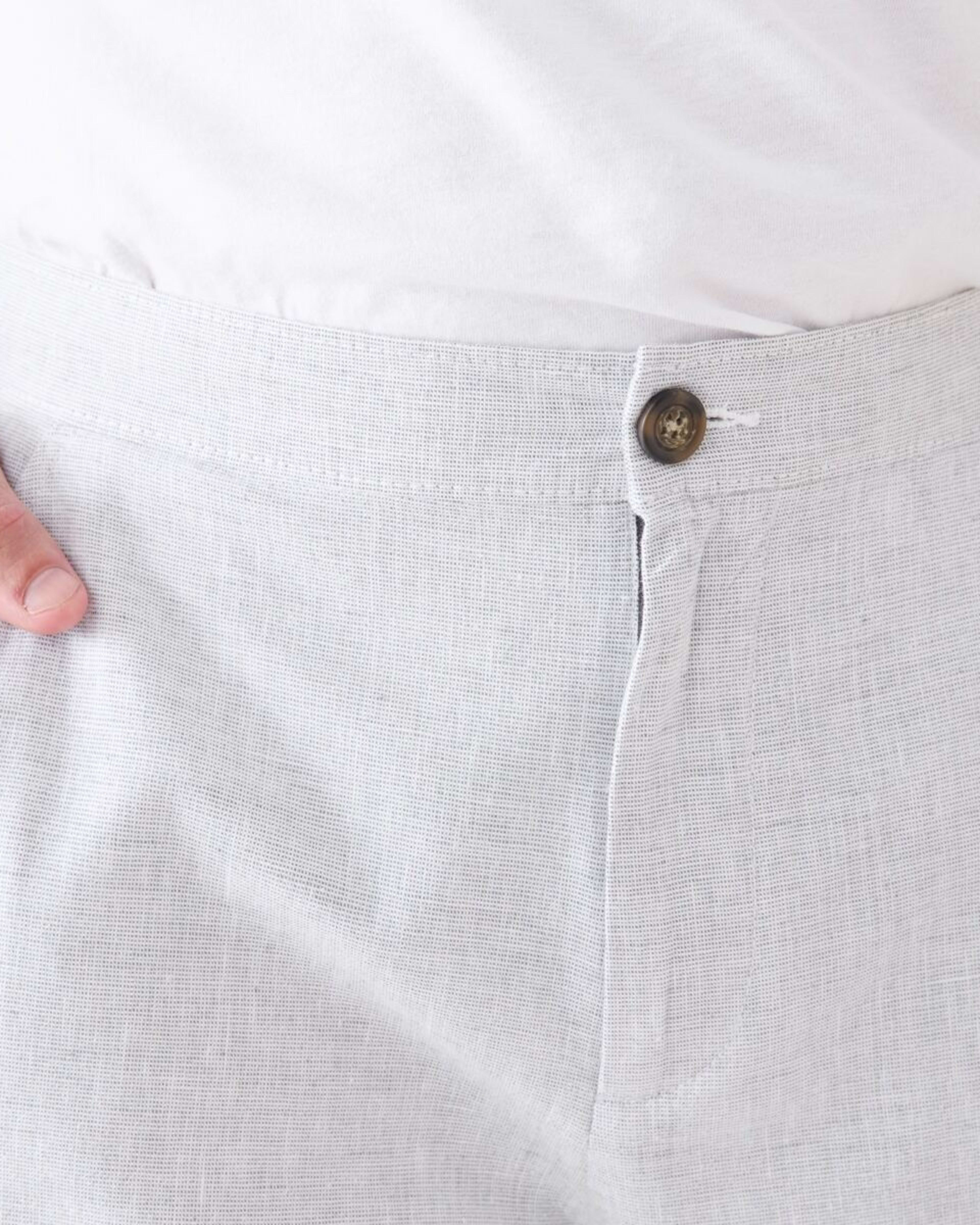 4 Textured Bermuda Shorts GREY WHITE END ON END, 4 of 6